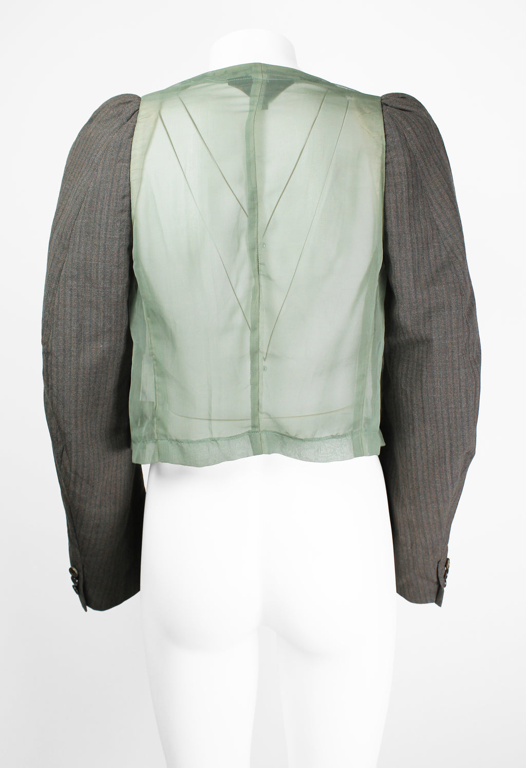 COMME DES GARCONS SS 1994 RECONSTRUCTED SLEEVES JACKET