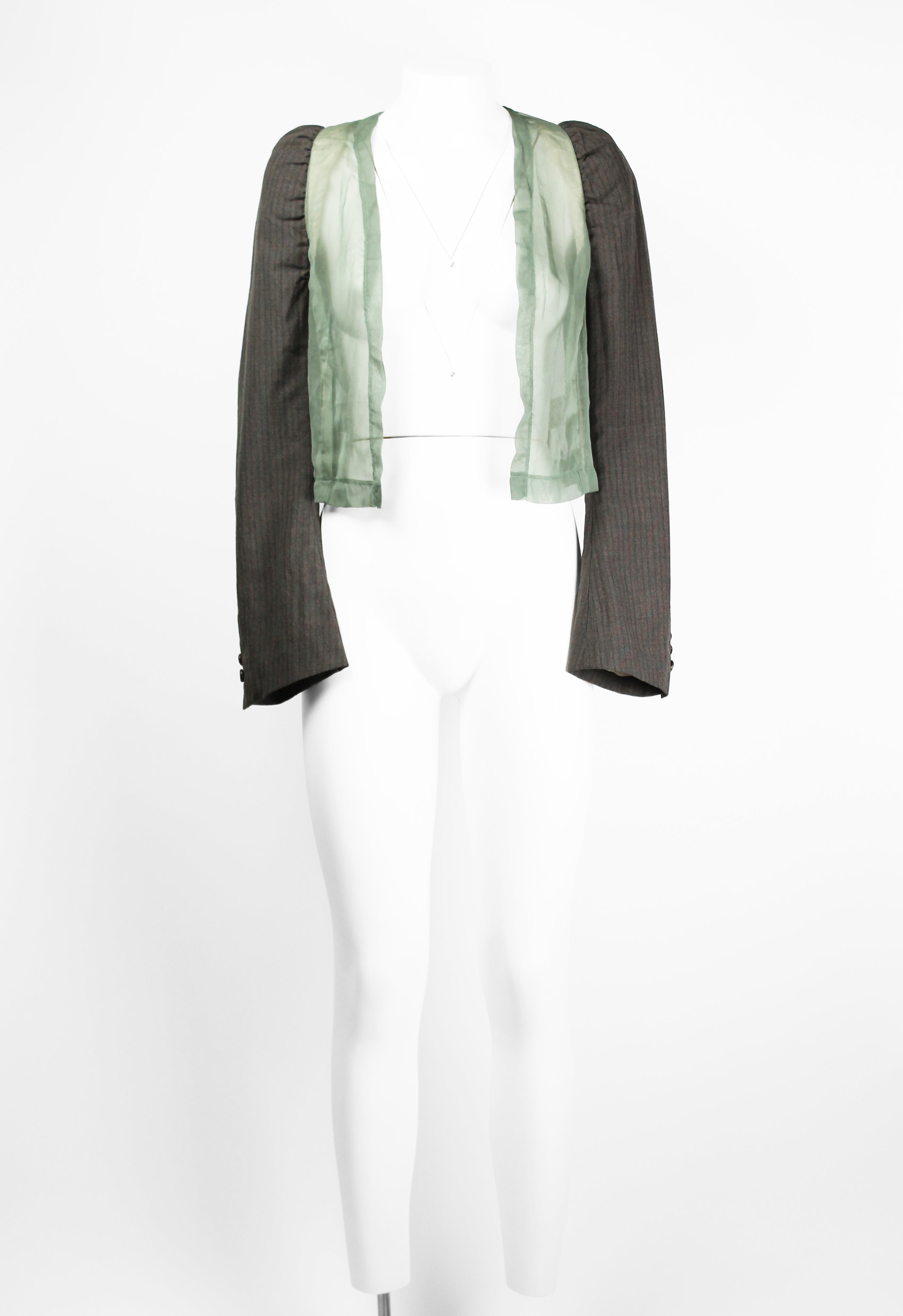 COMME DES GARCONS SS 1994 RECONSTRUCTED SLEEVES JACKET