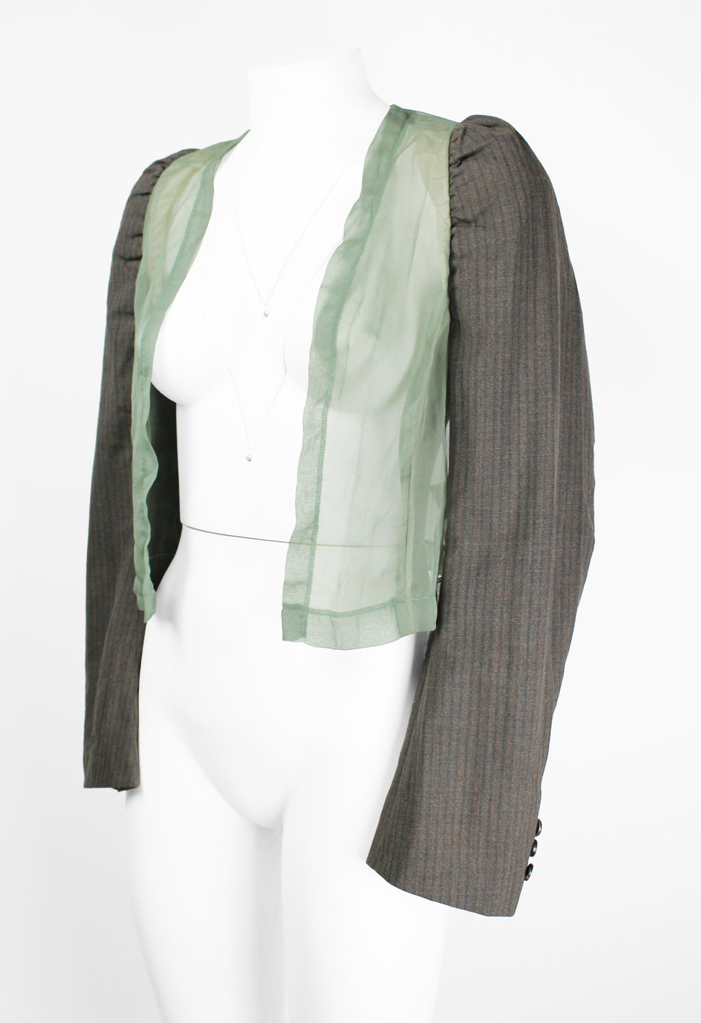 COMME DES GARCONS SS 1994 RECONSTRUCTED SLEEVES JACKET