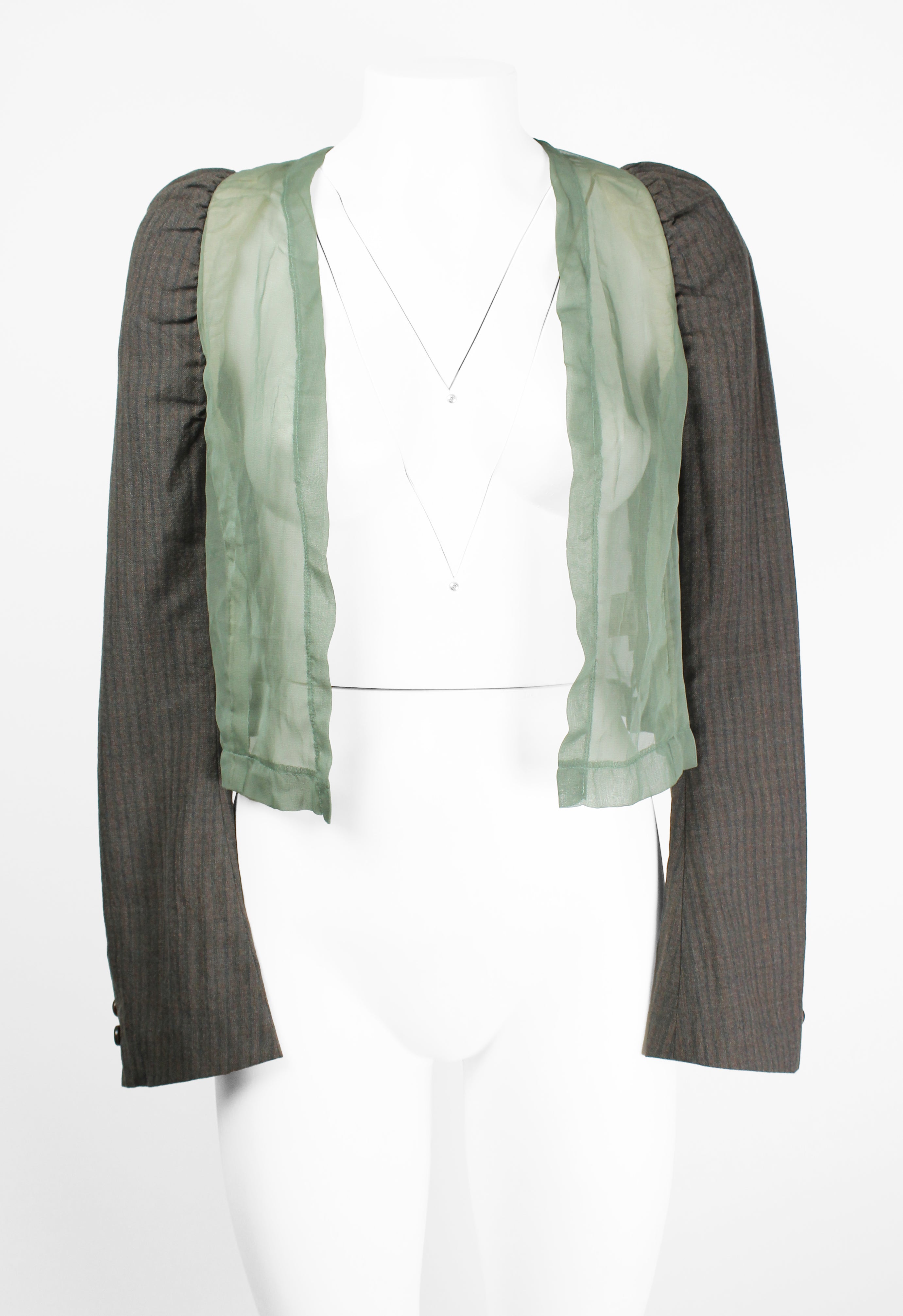 COMME DES GARCONS SS 1994 RECONSTRUCTED SLEEVES JACKET