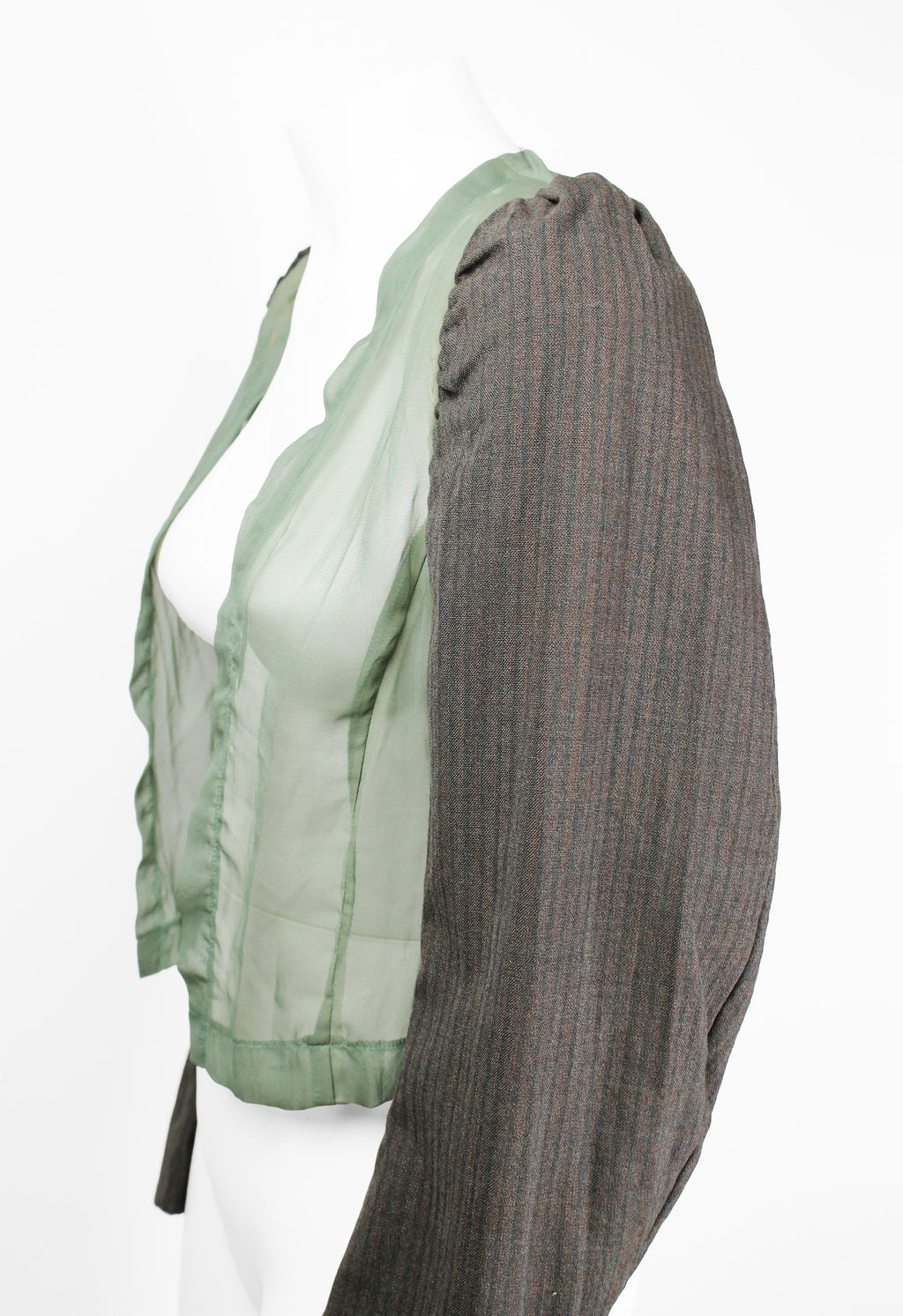 COMME DES GARCONS SS 1994 RECONSTRUCTED SLEEVES JACKET