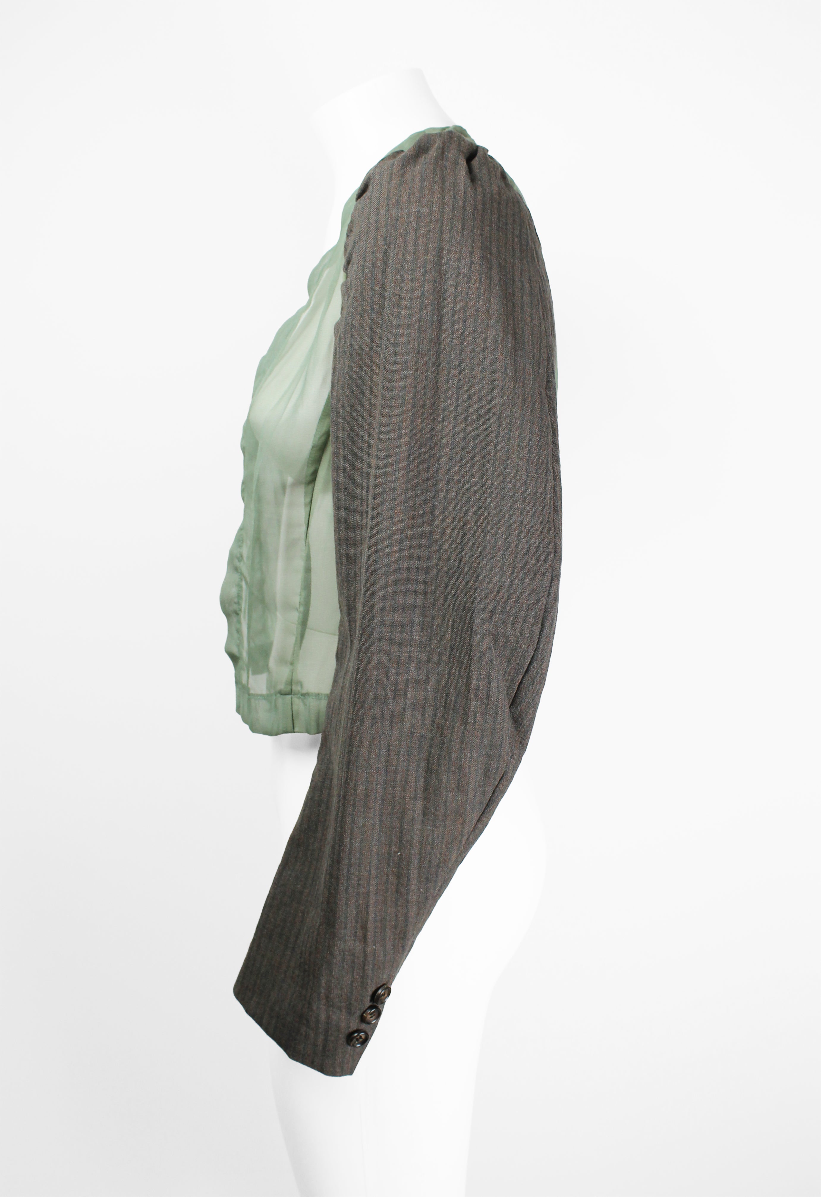 COMME DES GARCONS SS 1994 RECONSTRUCTED SLEEVES JACKET