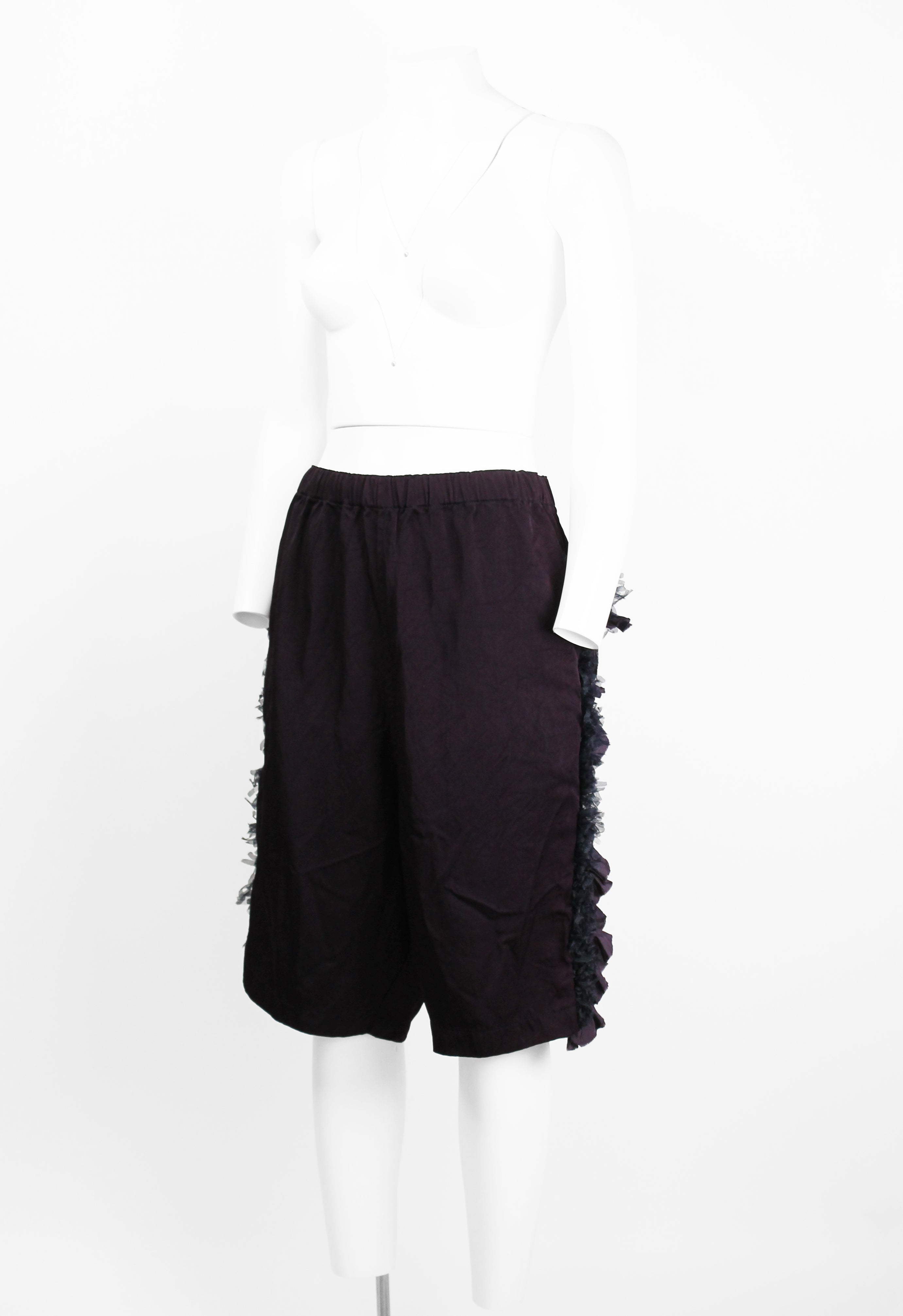 COMME DES GARCONS SS 2000 FRILL SHORTS