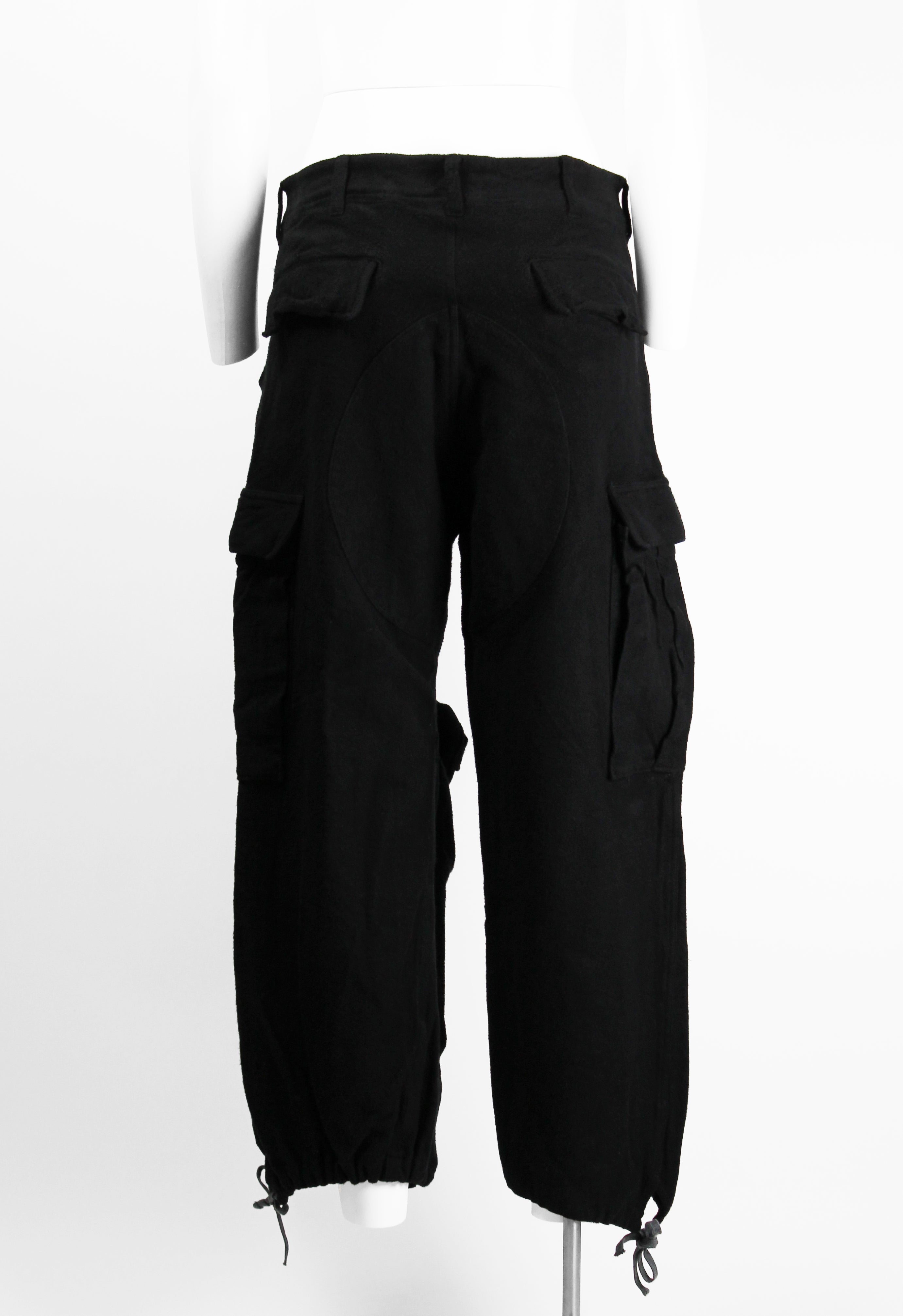 Comme des garçons アーカイブ　2003ss 裾リボンパンツ Comme des garçons アーカイブ2003ss 裾リボンパンツ