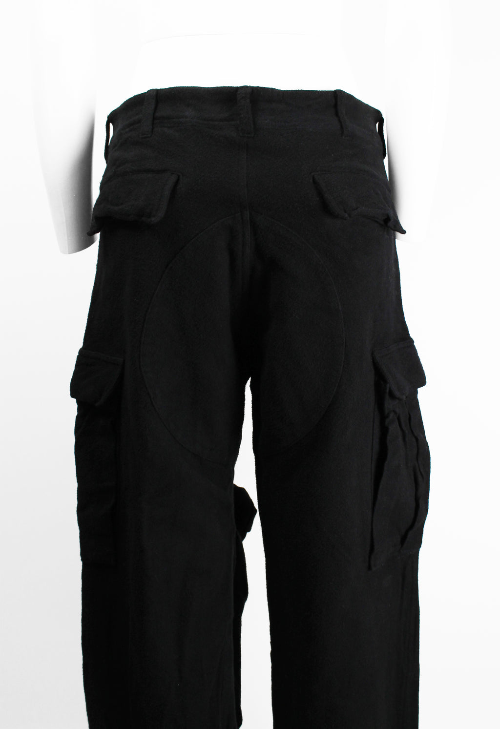 COMME DES GARCONS SS 2003 CARGO KNOT TROUSERS