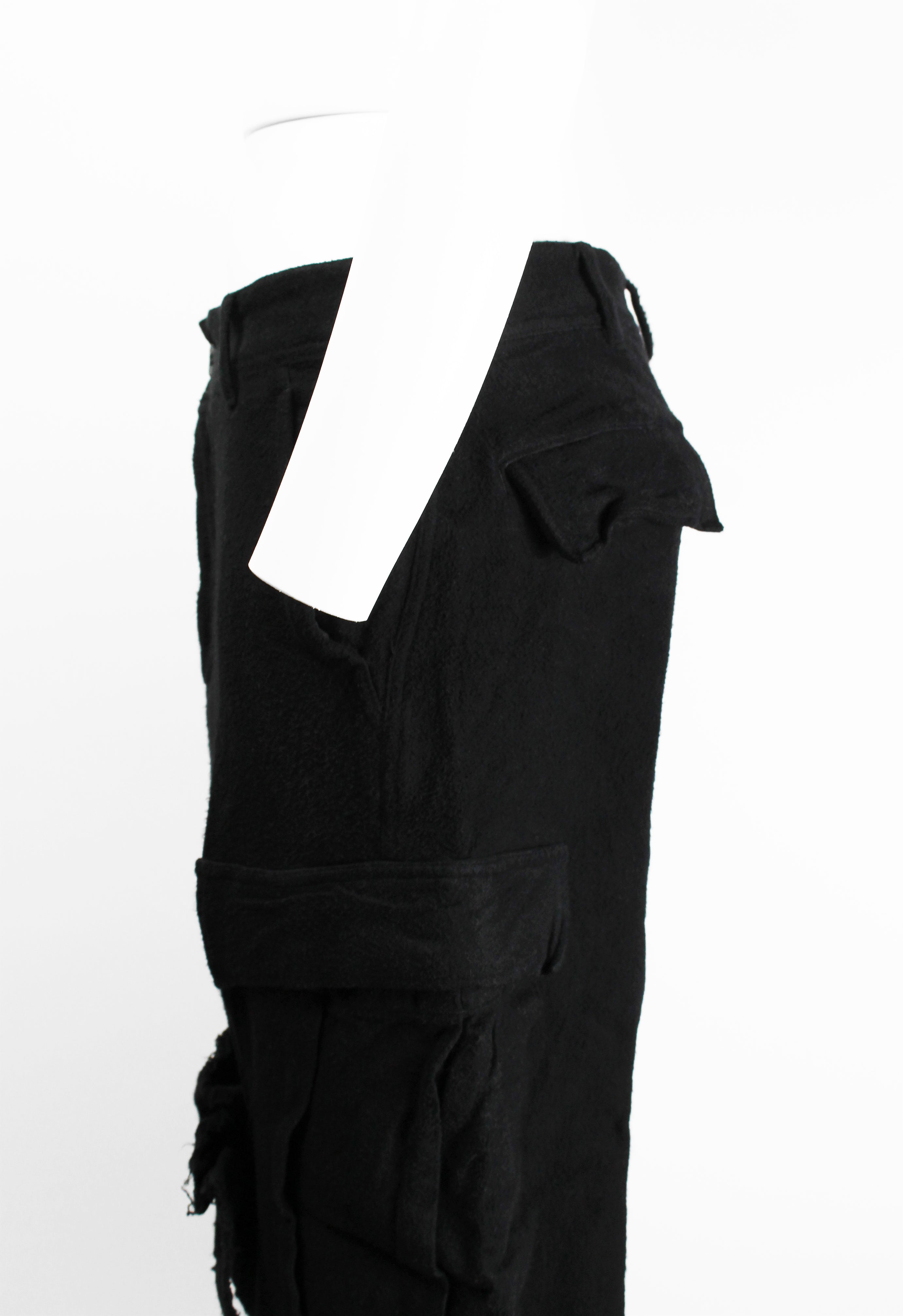 COMME DES GARCONS SS 2003 CARGO KNOT TROUSERS