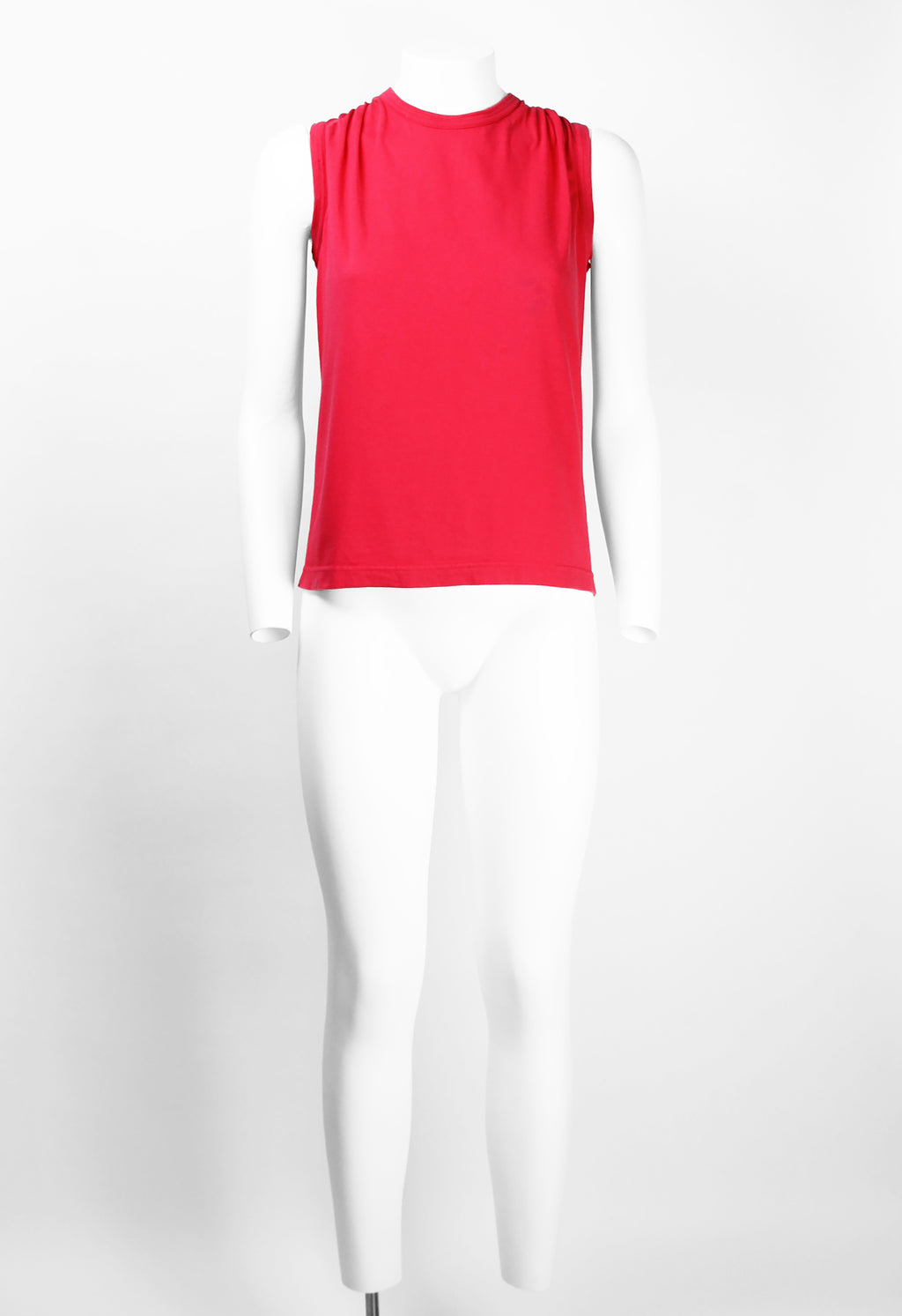 COMME DES GARCONS SS 2003 PINK BRAIDED TOP