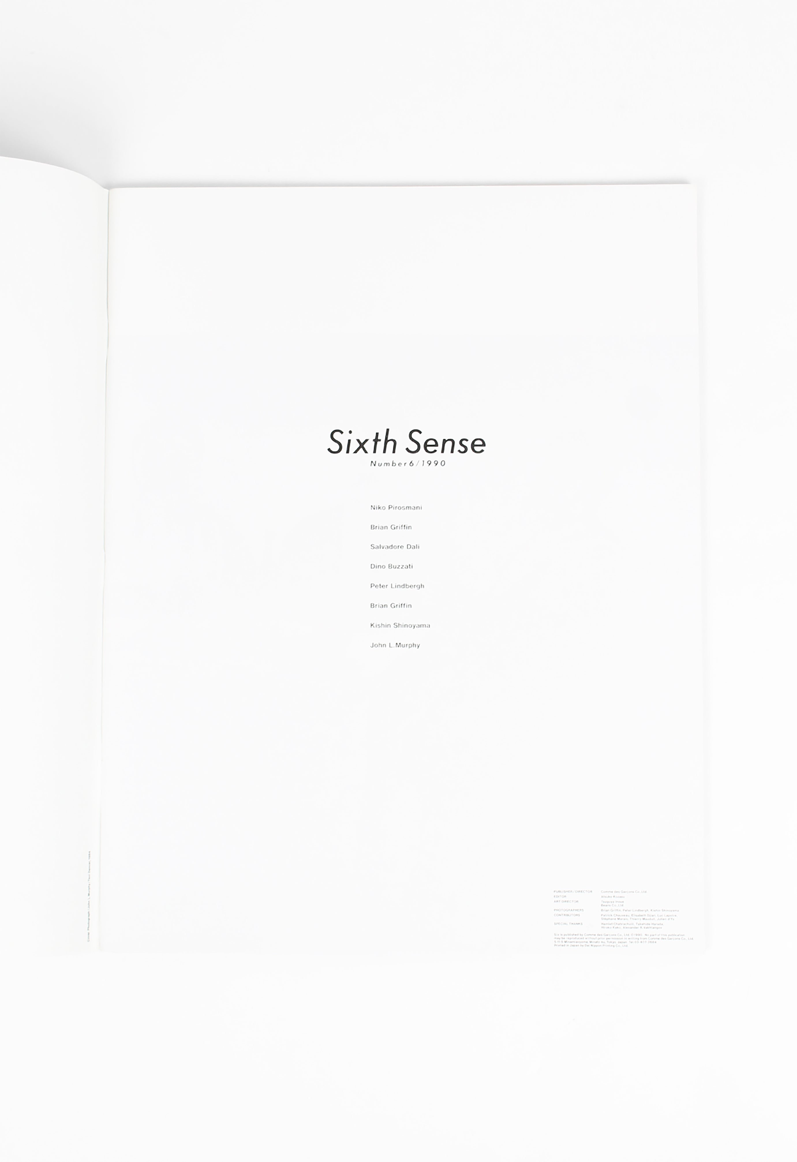 COMME DES GARCONS SIX NUMBER 6 1990