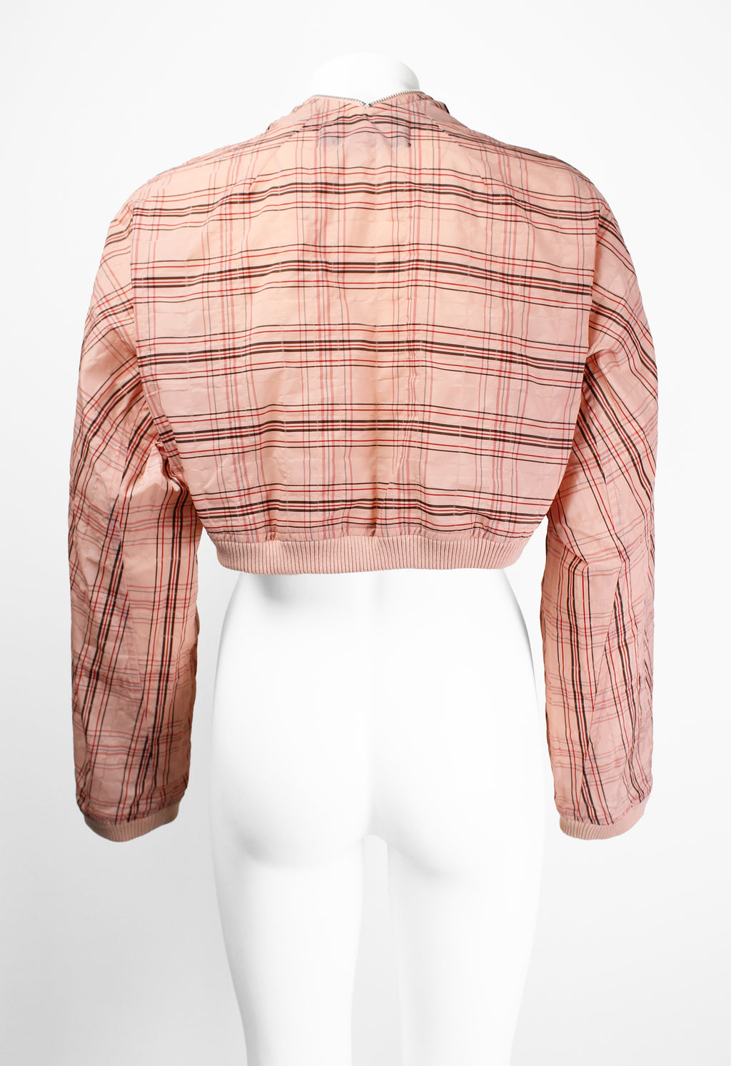 COMME DES GARCONS TRICOT 1990'S CROPPED FULL ZIP JACKET