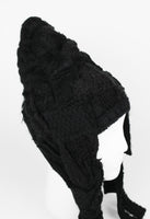 COMME DES GARCONS TRICOT PATCHWORK BRAIDED HAT