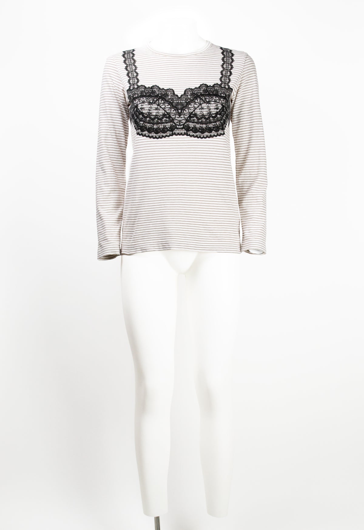 COMME DES GARCONS TRICOT 2011 TROMPE L'OEIL BRA TOP
