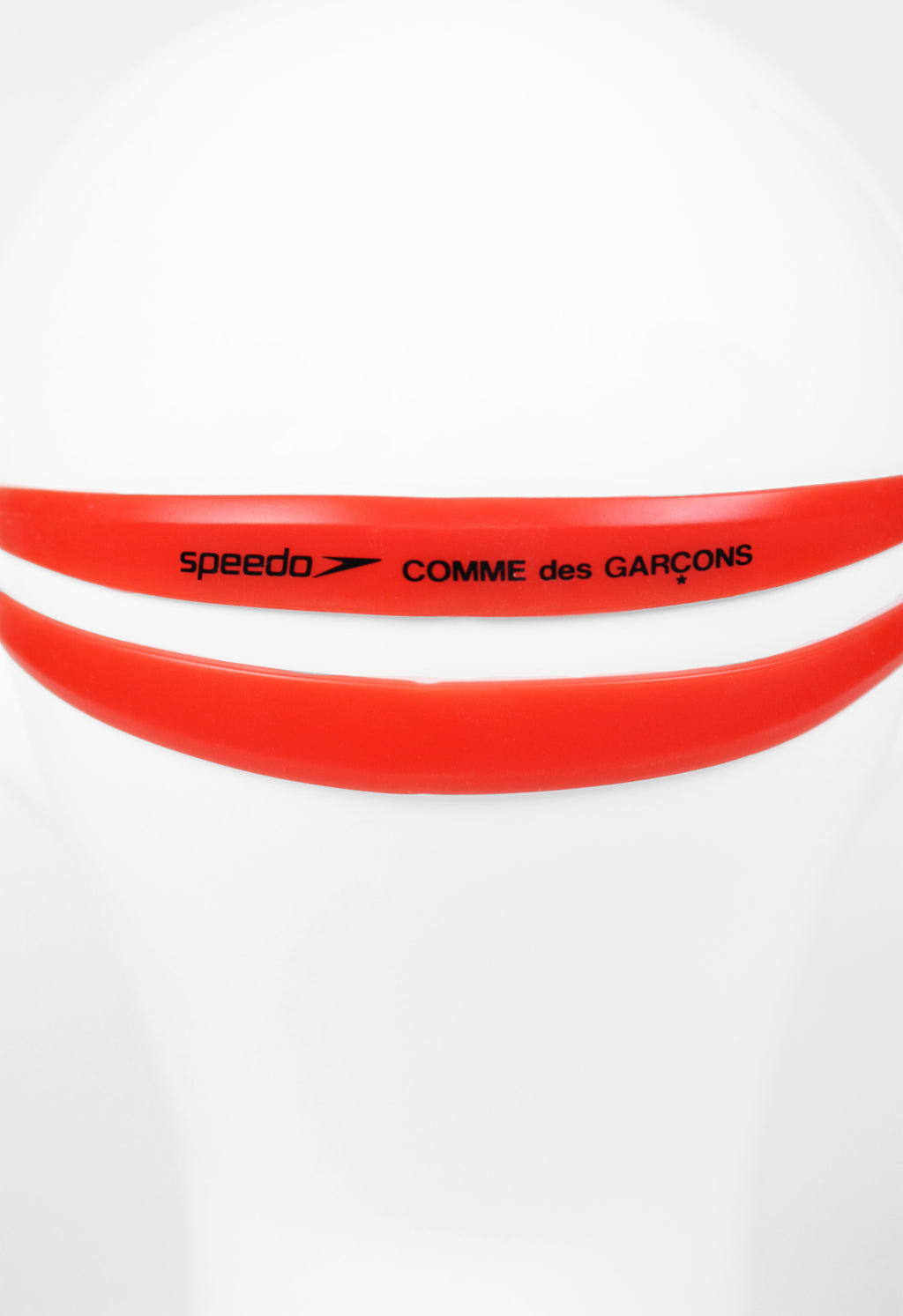 COMME DES GARCONS X SPEEDO 2005 SWIMMING CAP AND GOGGLES