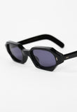 CUTLER AND GROSS 1990'S BOLD ANGULAR SUNGLASSES