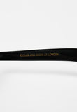 CUTLER AND GROSS 1990'S BOLD ANGULAR SUNGLASSES