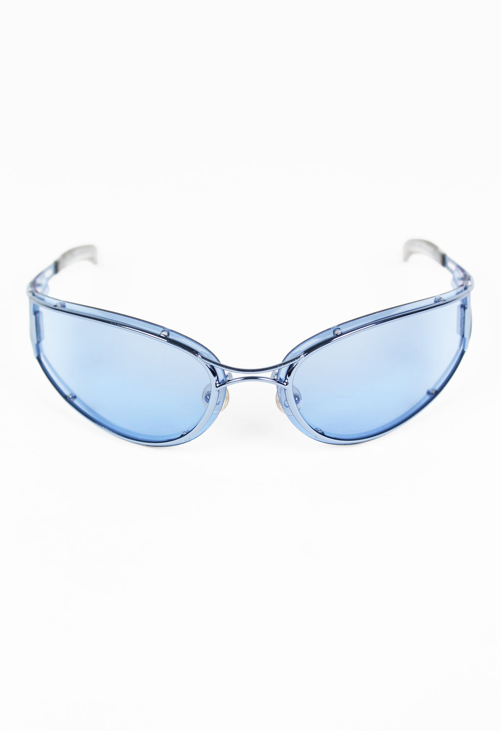 DIOR JOHN GALLIANO SS 2001 BLUE TRAILER PARK SUNGLASSES