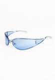 DIOR JOHN GALLIANO SS 2001 BLUE TRAILER PARK SUNGLASSES