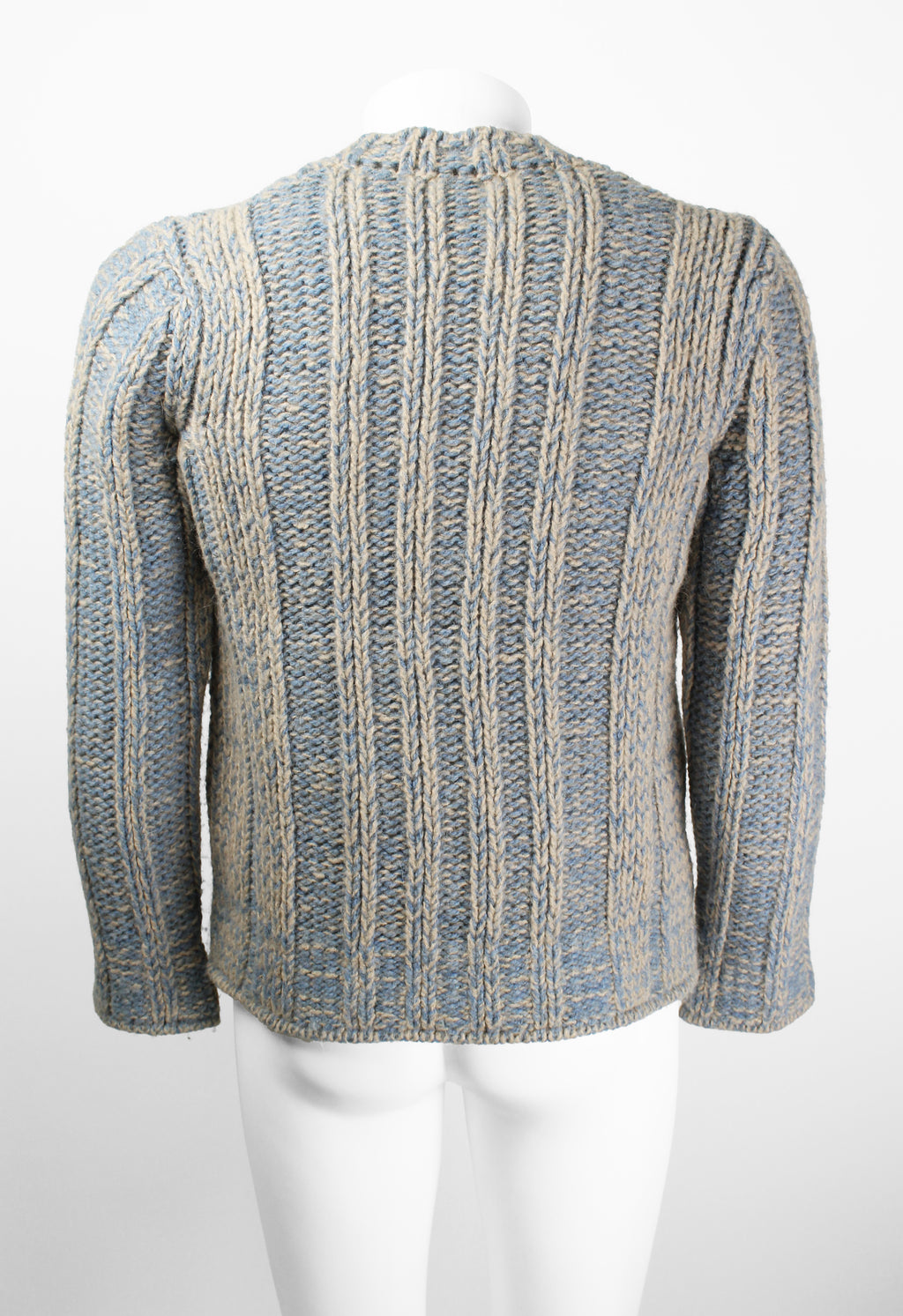 DRIES VAN NOTEN FW 2001 CABLE KNIT JUMPER