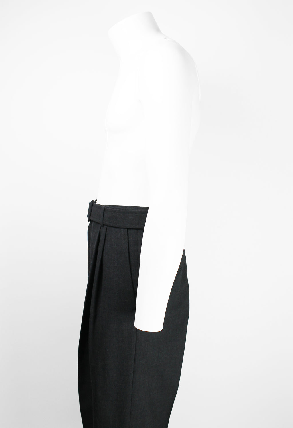 DRIES VAN NOTEN FW 2019 WOOL BELTED TROUSERS