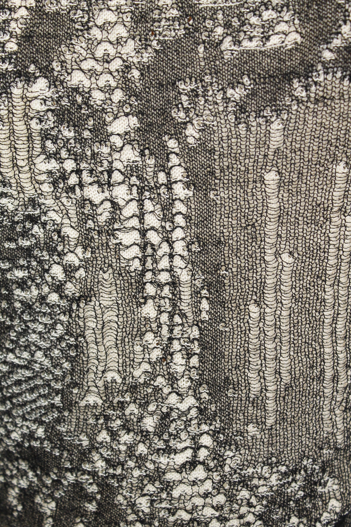 DRIES VAN NOTEN SS 1999 LAYERED DISTRESSED KNIT VEST
