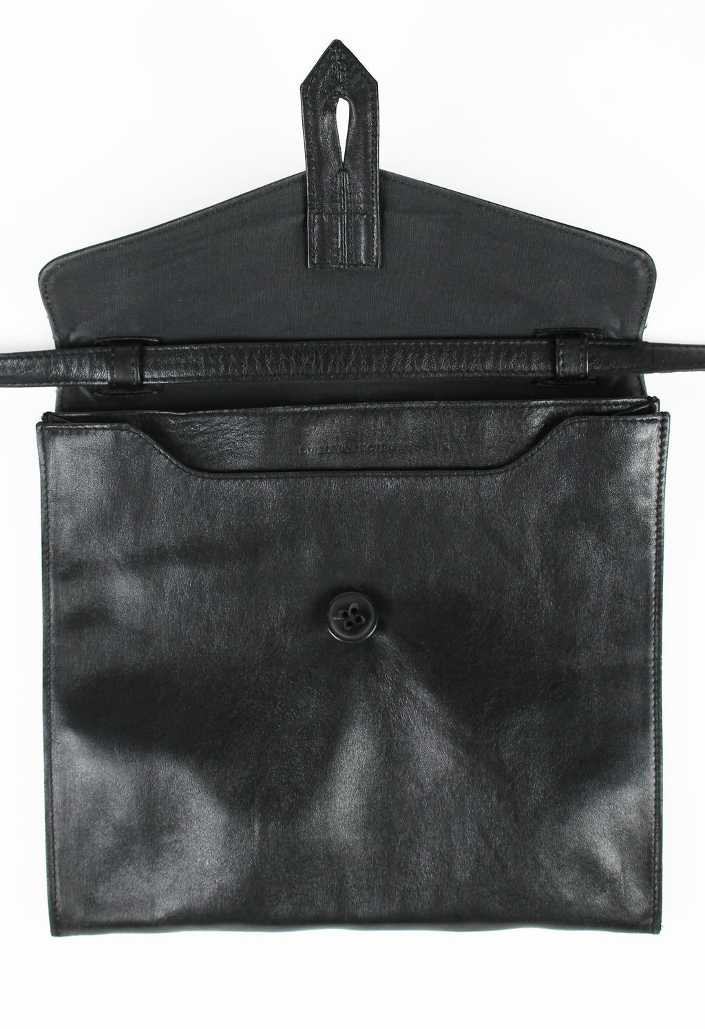 DRIES VAN NOTEN LEATHER CROSSBODY BAG