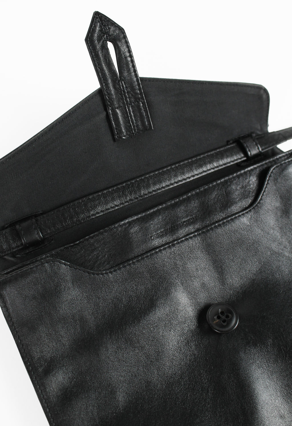 DRIES VAN NOTEN LEATHER CROSSBODY BAG
