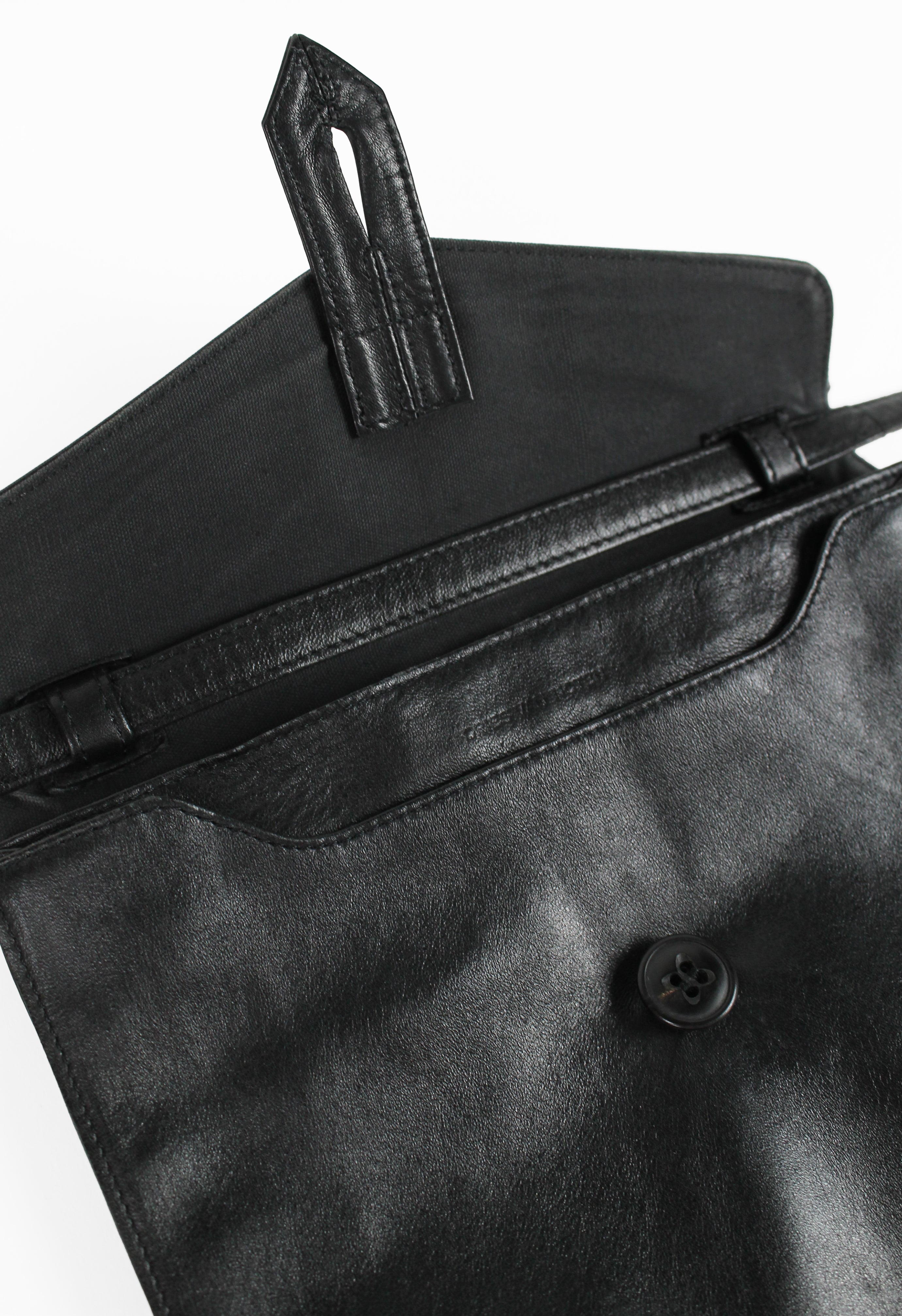 DRIES VAN NOTEN LEATHER CROSSBODY BAG
