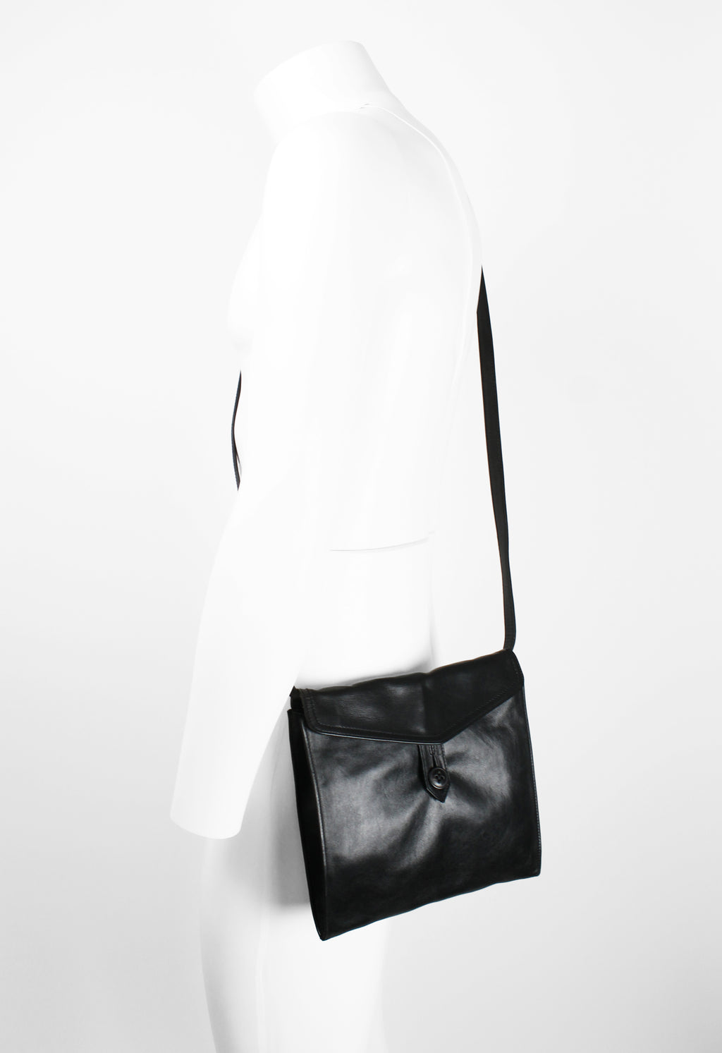DRIES VAN NOTEN LEATHER CROSSBODY BAG