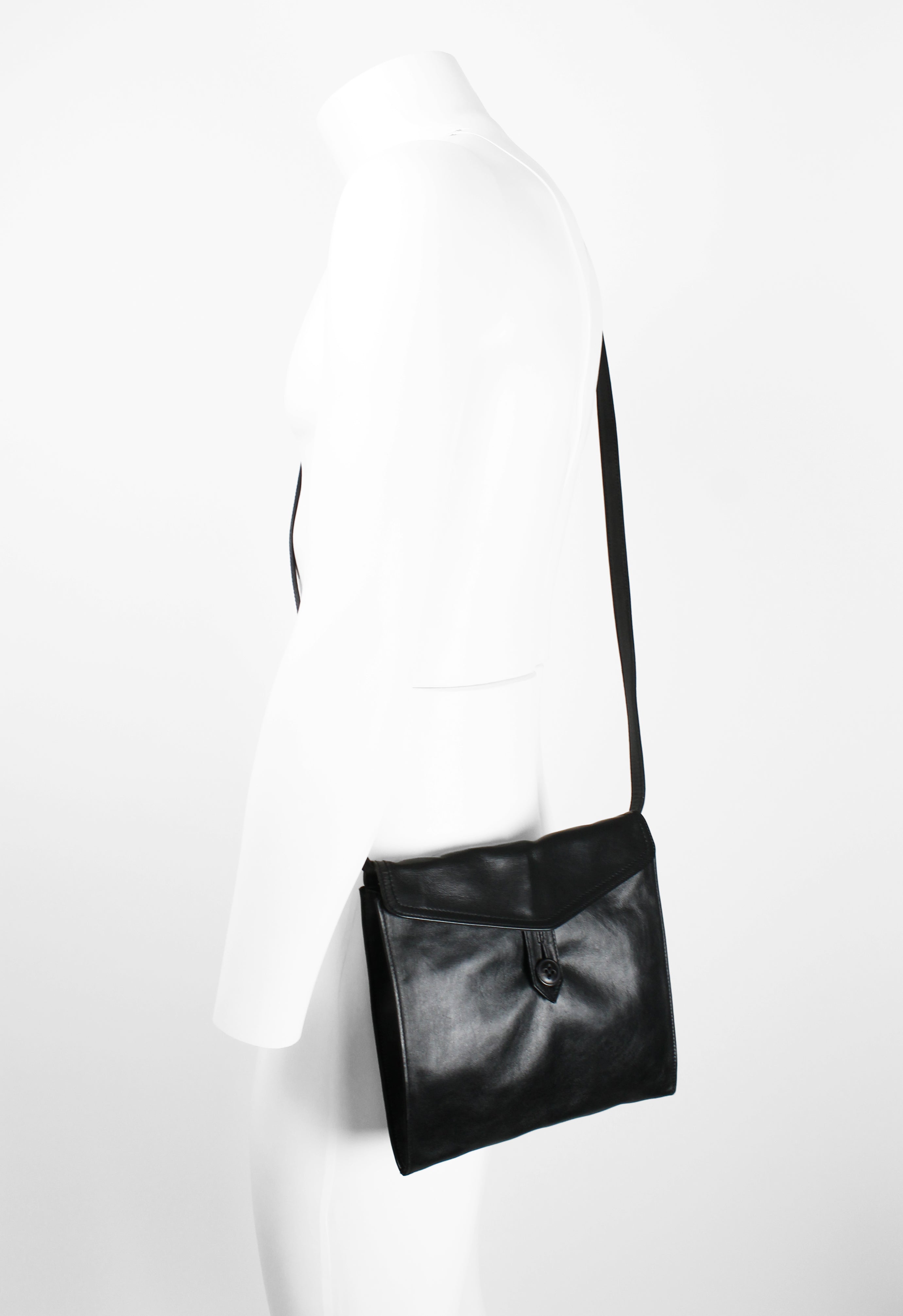 DRIES VAN NOTEN LEATHER CROSSBODY BAG