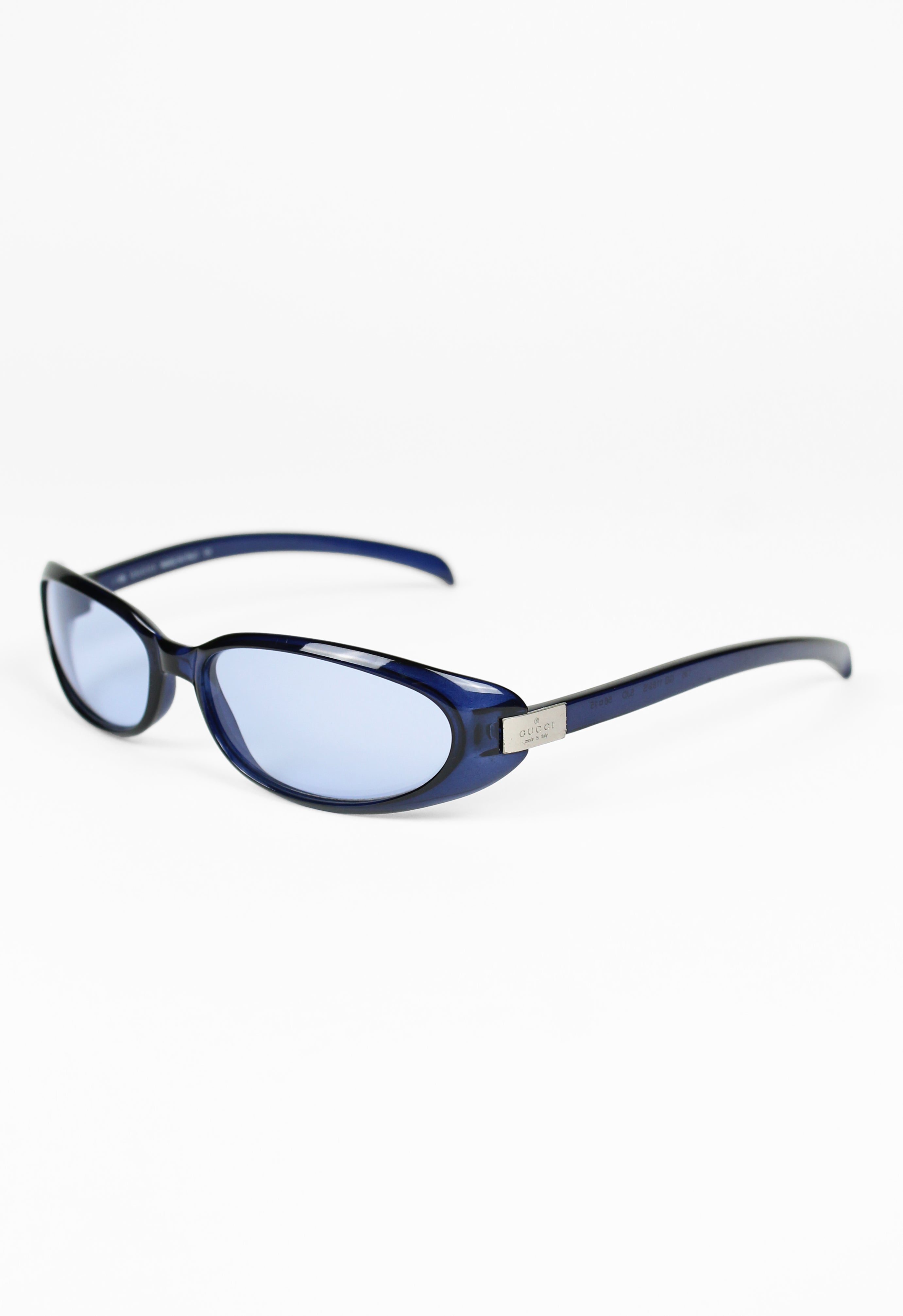 GUCCI TOM FORD FW 2000 SLIM BLUE SUNGLASSES