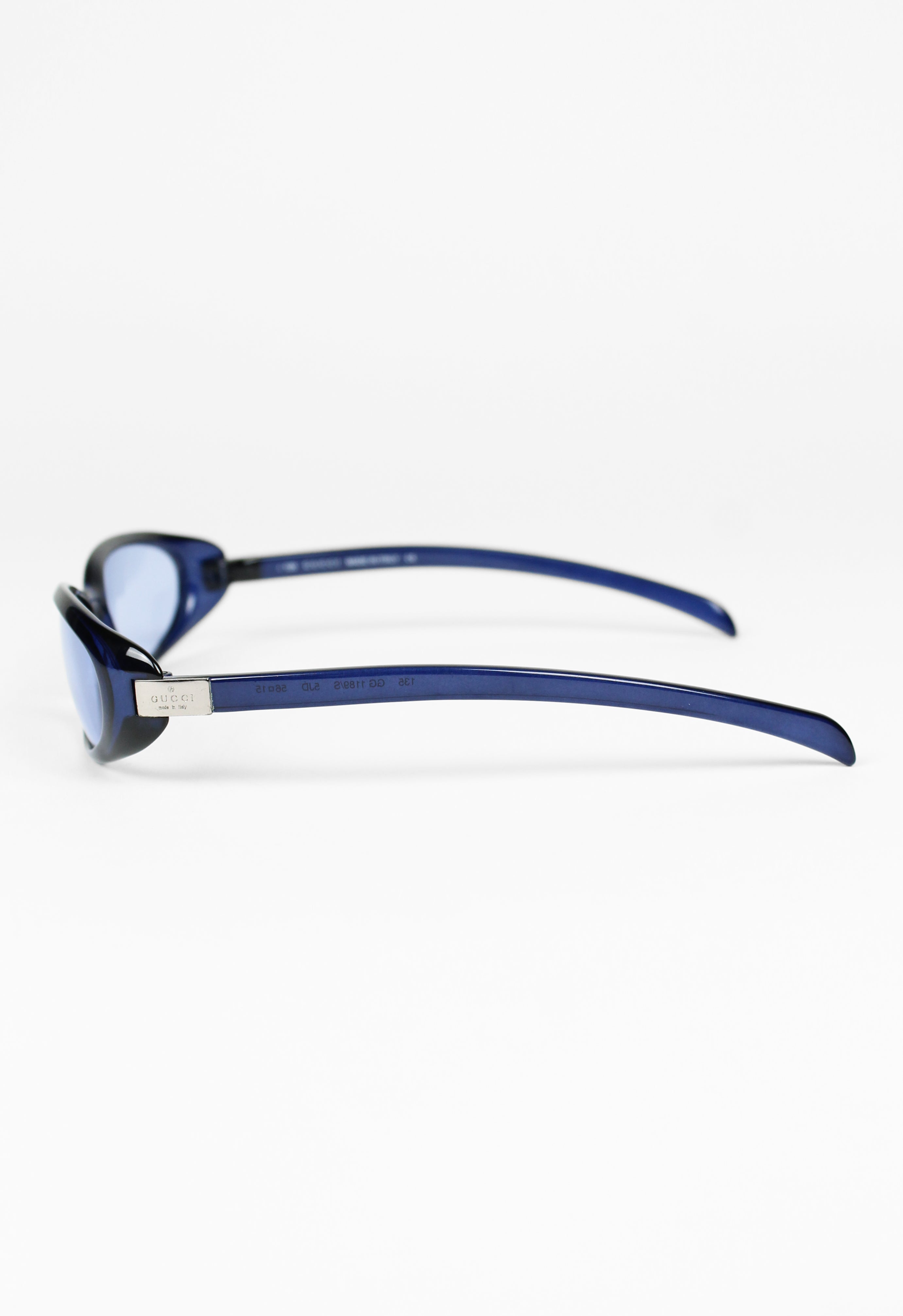 GUCCI TOM FORD FW 2000 SLIM BLUE SUNGLASSES