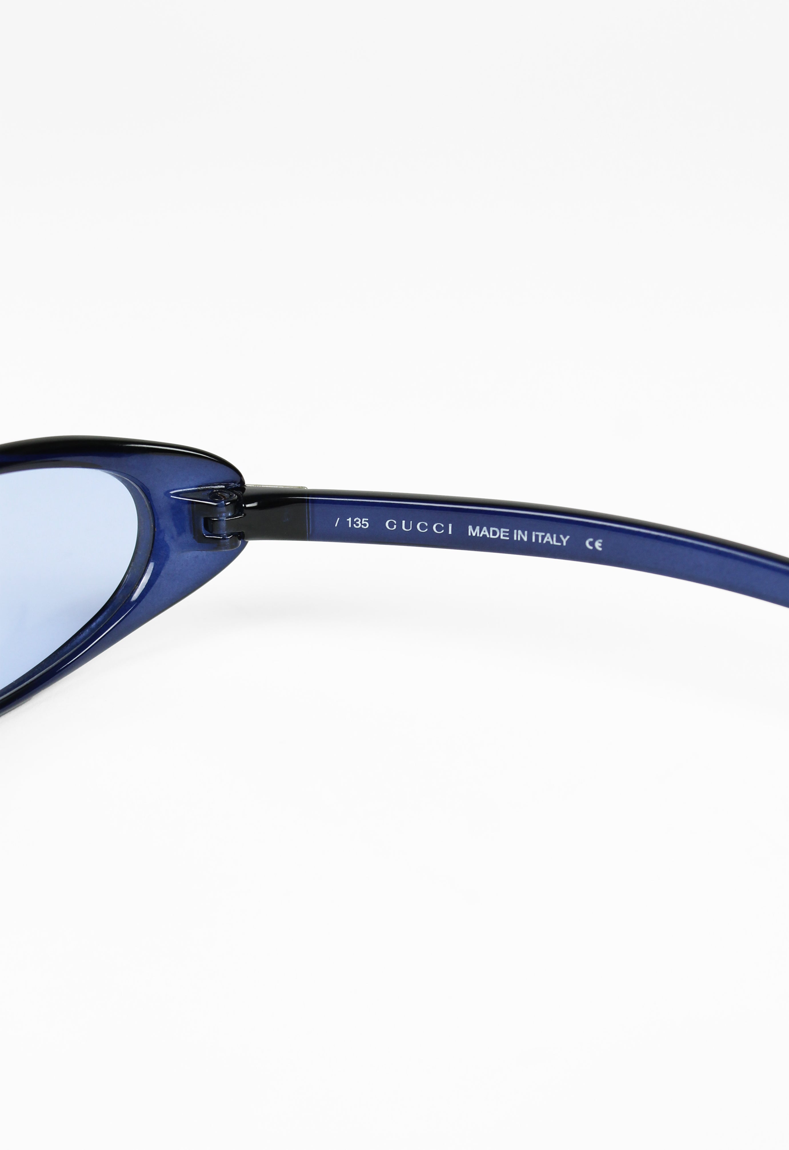 GUCCI TOM FORD FW 2000 SLIM BLUE SUNGLASSES