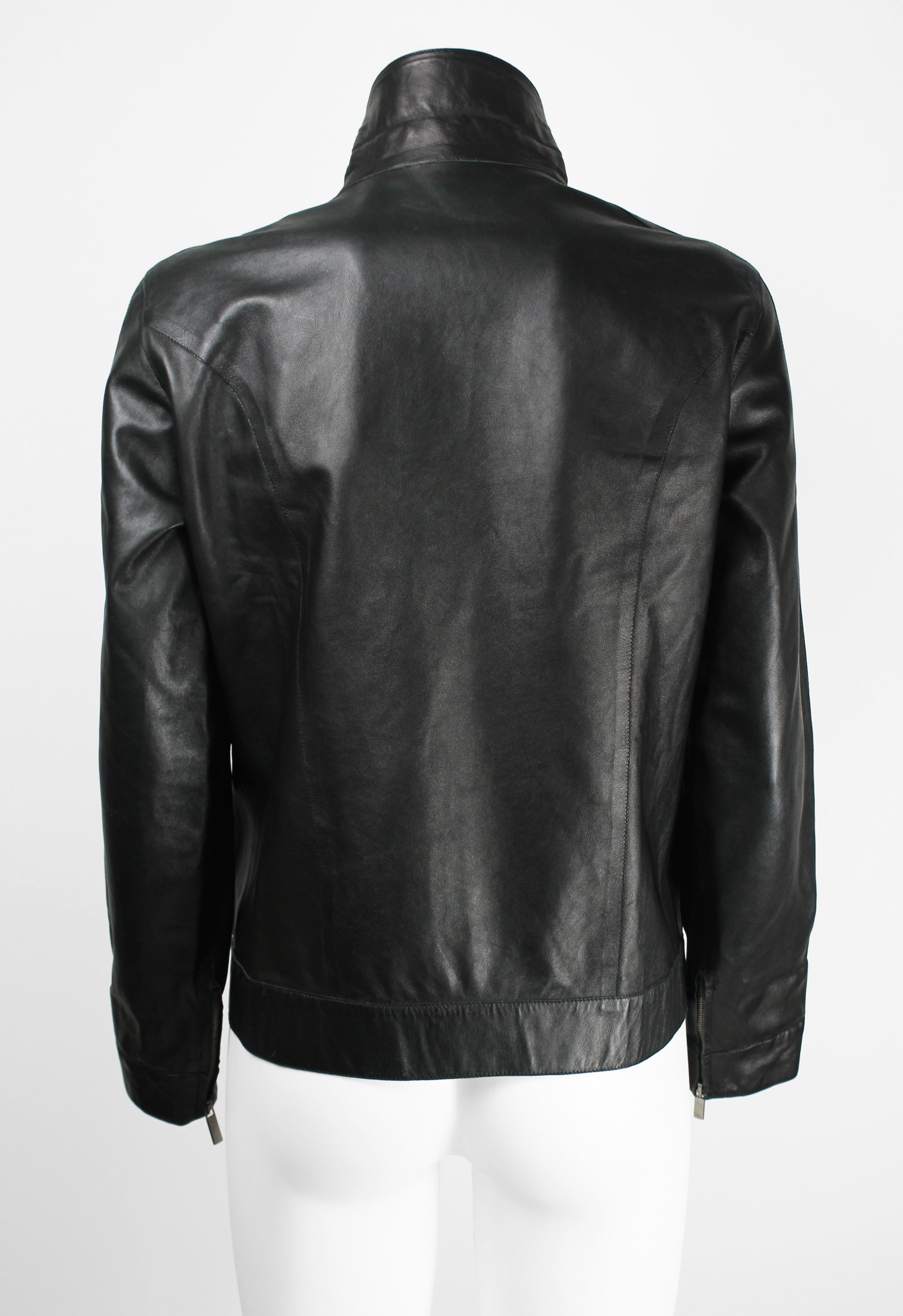 GUCCI TOM FORD SS 1999 BLACK LEATHER JACKET