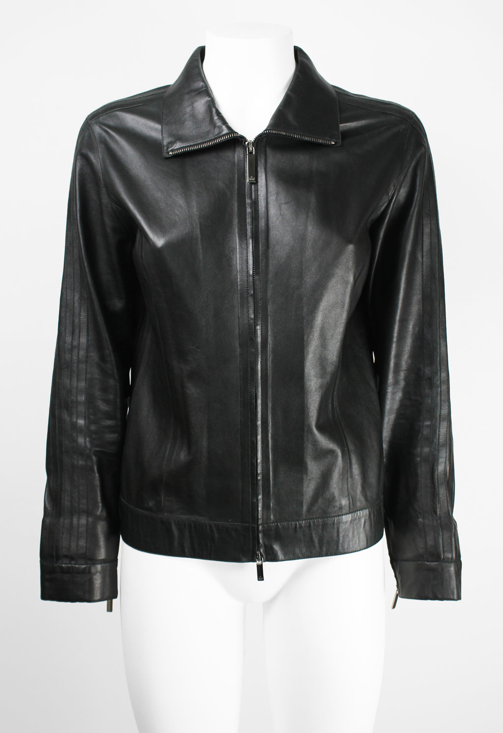 GUCCI TOM FORD SS 1999 BLACK LEATHER JACKET