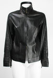 GUCCI TOM FORD SS 1999 BLACK LEATHER JACKET