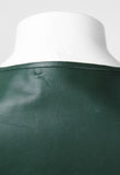 GUCCI TOM FORD FW 1999 GREEN LEATHER RUCHED JACKET