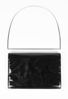 GUCCI TOM FORD FW 1997 METAL RING PATENT CONVERTIBLE SHOULDER BAG