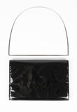GUCCI TOM FORD FW 1997 METAL RING PATENT CONVERTIBLE SHOULDER BAG