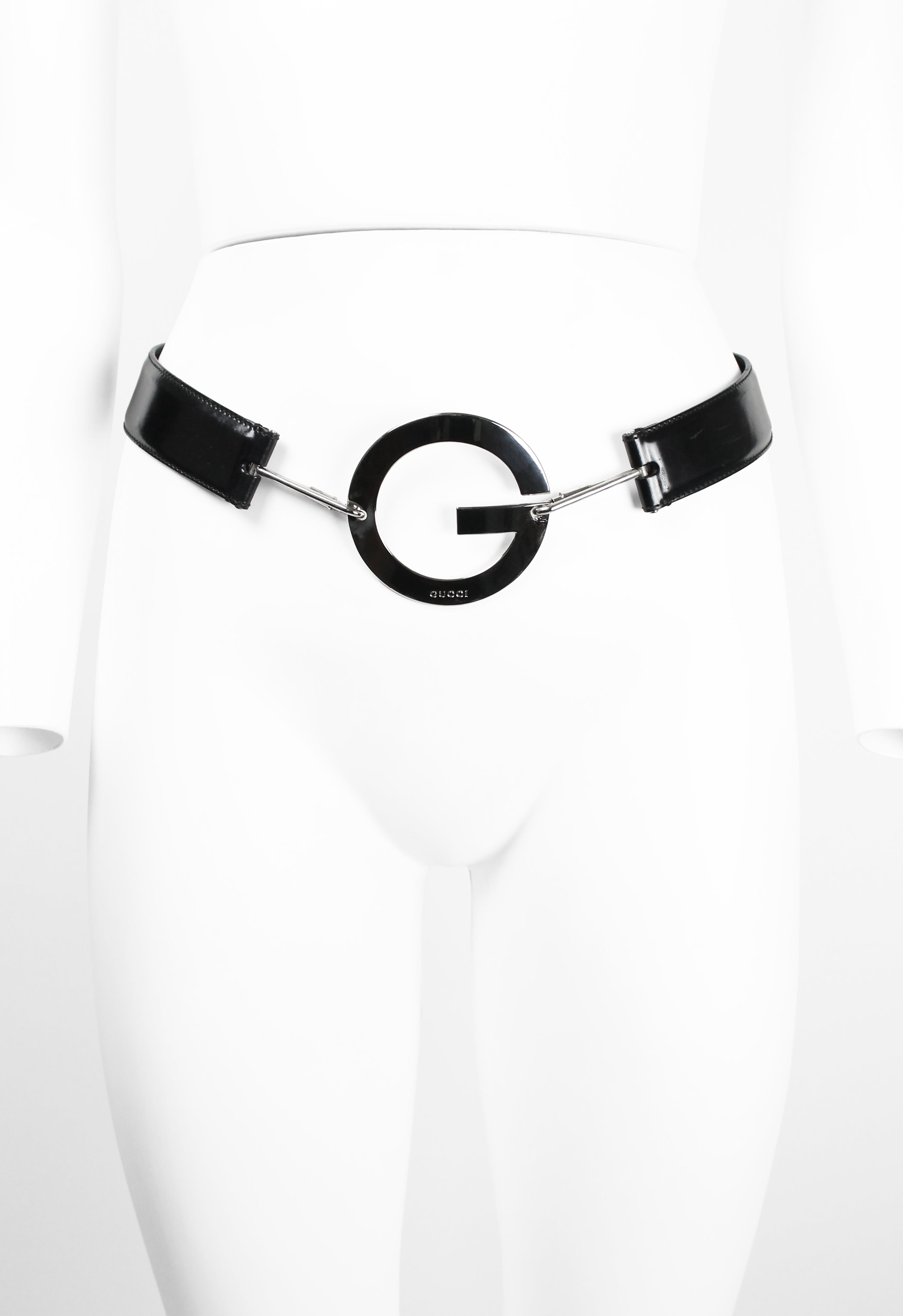 GUCCI TOM FORD SS 1996 OVERSIZED G BUCKLE BELT