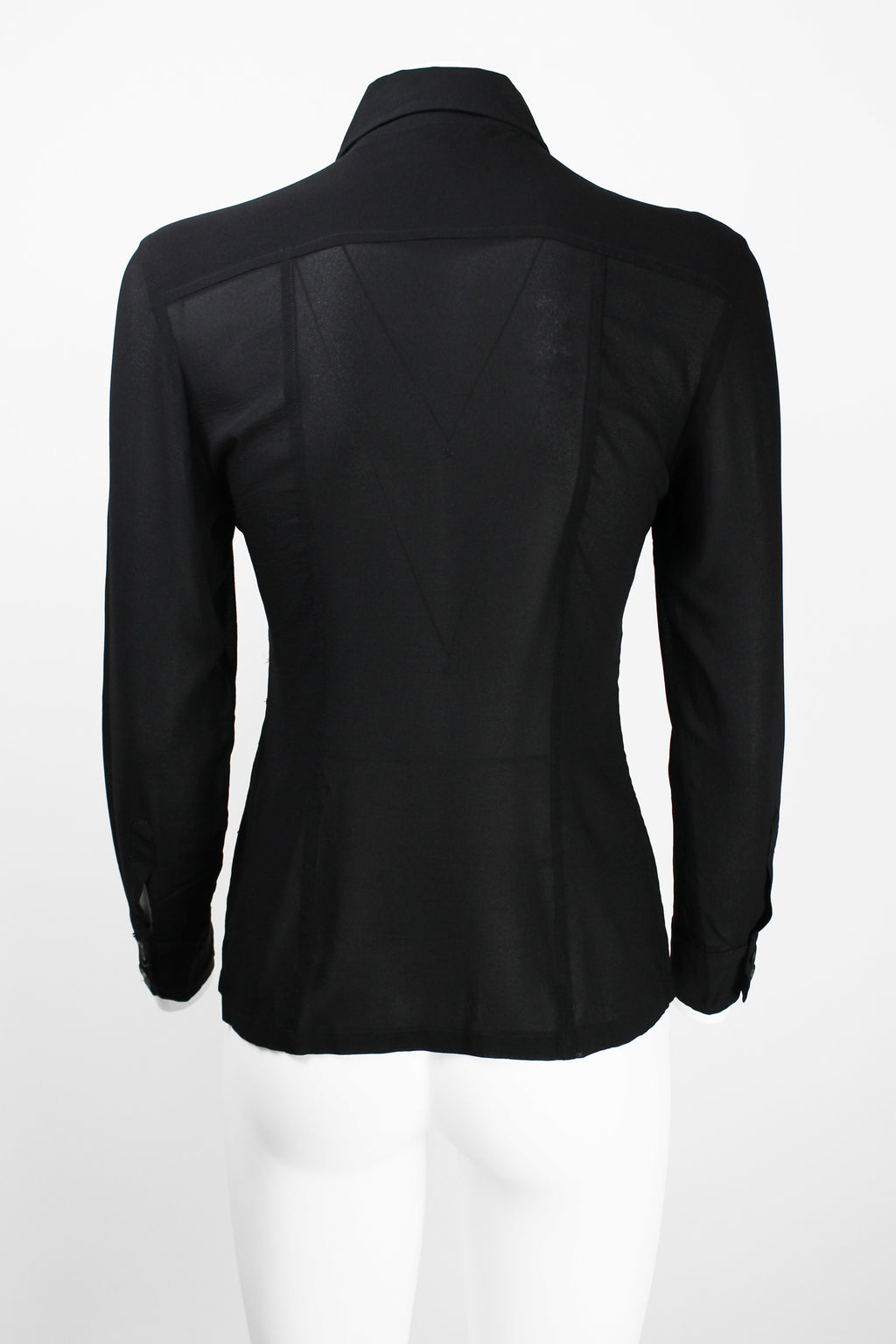 GUCCI TOM FORD SS 1996 SILK SHEER SHIRT