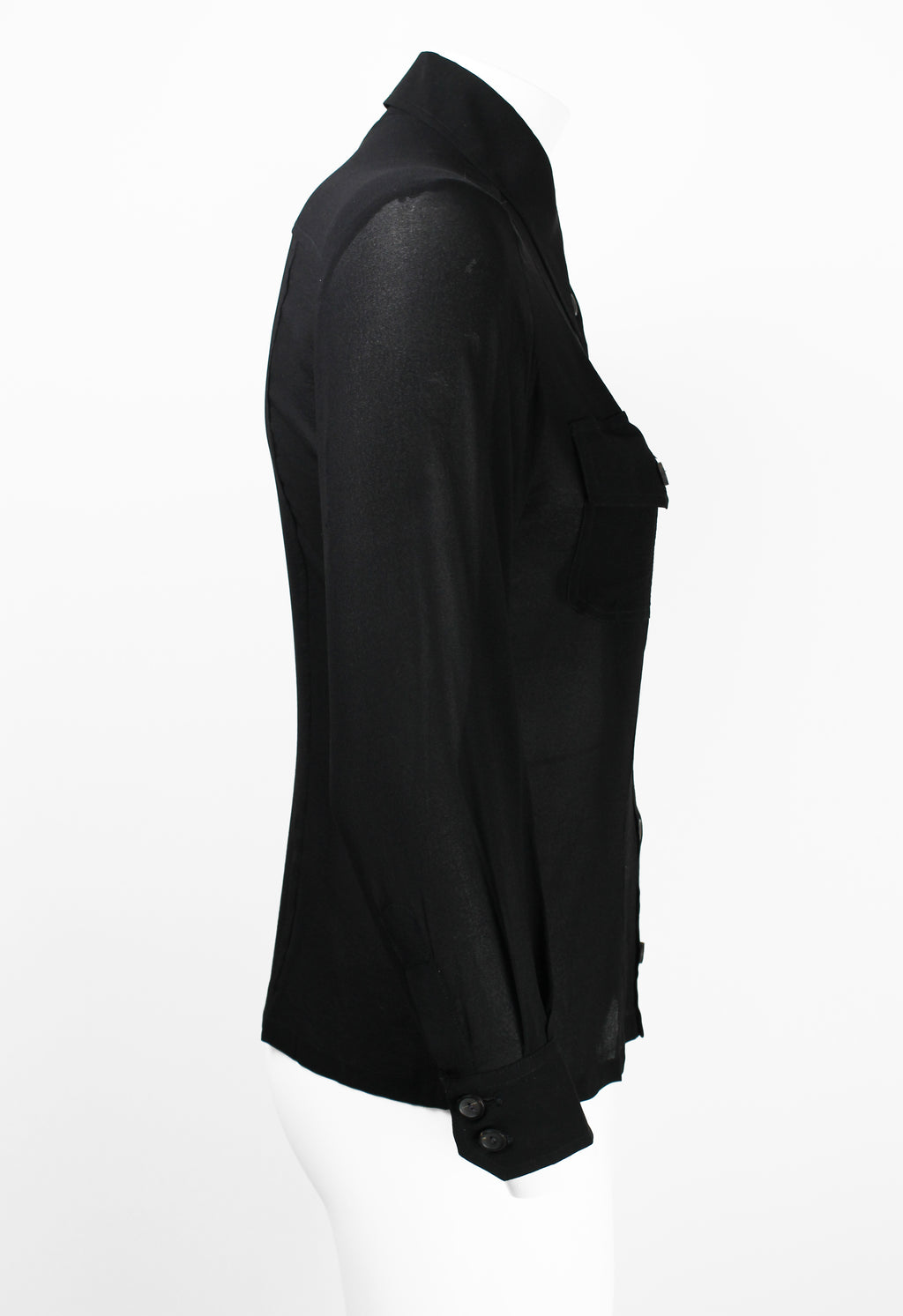 GUCCI TOM FORD SS 1996 SILK SHEER SHIRT