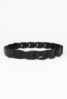 GUCCI TOM FORD SS 1997 BLACK LEATHER CHAIN BELT