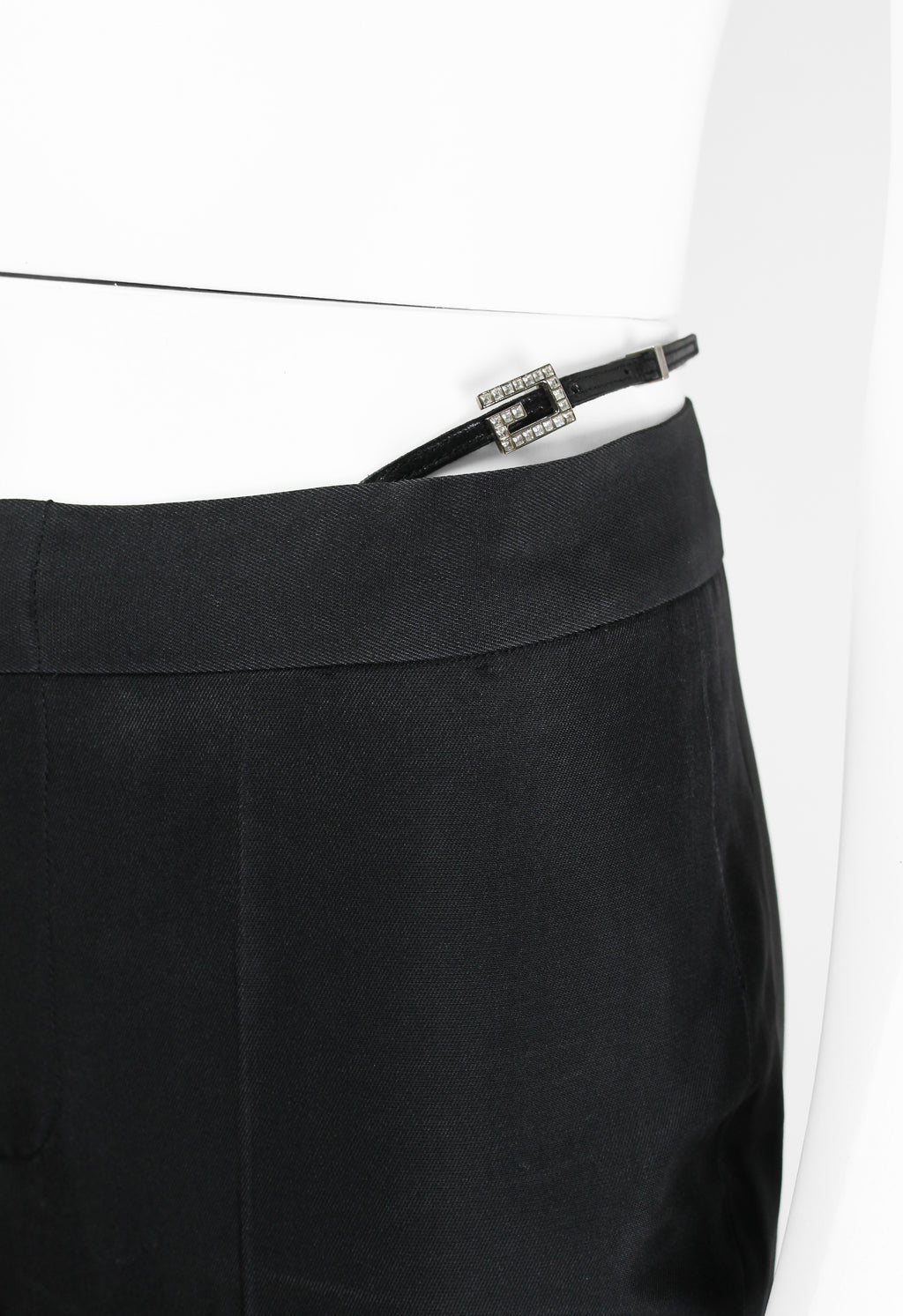 GUCCI TOM FORD SS 1998 CRYSTAL EMBELLISHED G-STRING TROUSERS