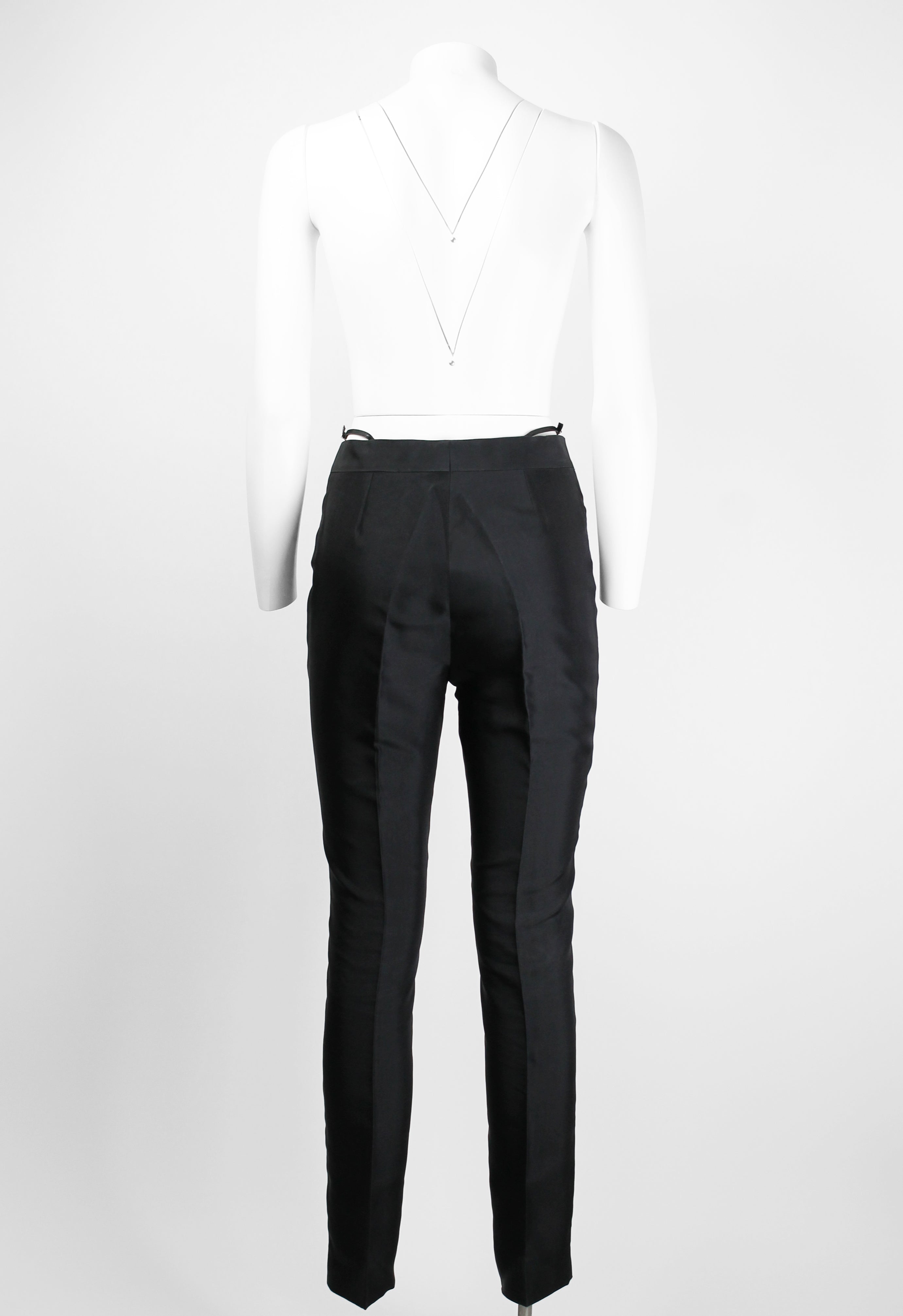 GUCCI TOM FORD SS 1998 CRYSTAL EMBELLISHED G-STRING TROUSERS