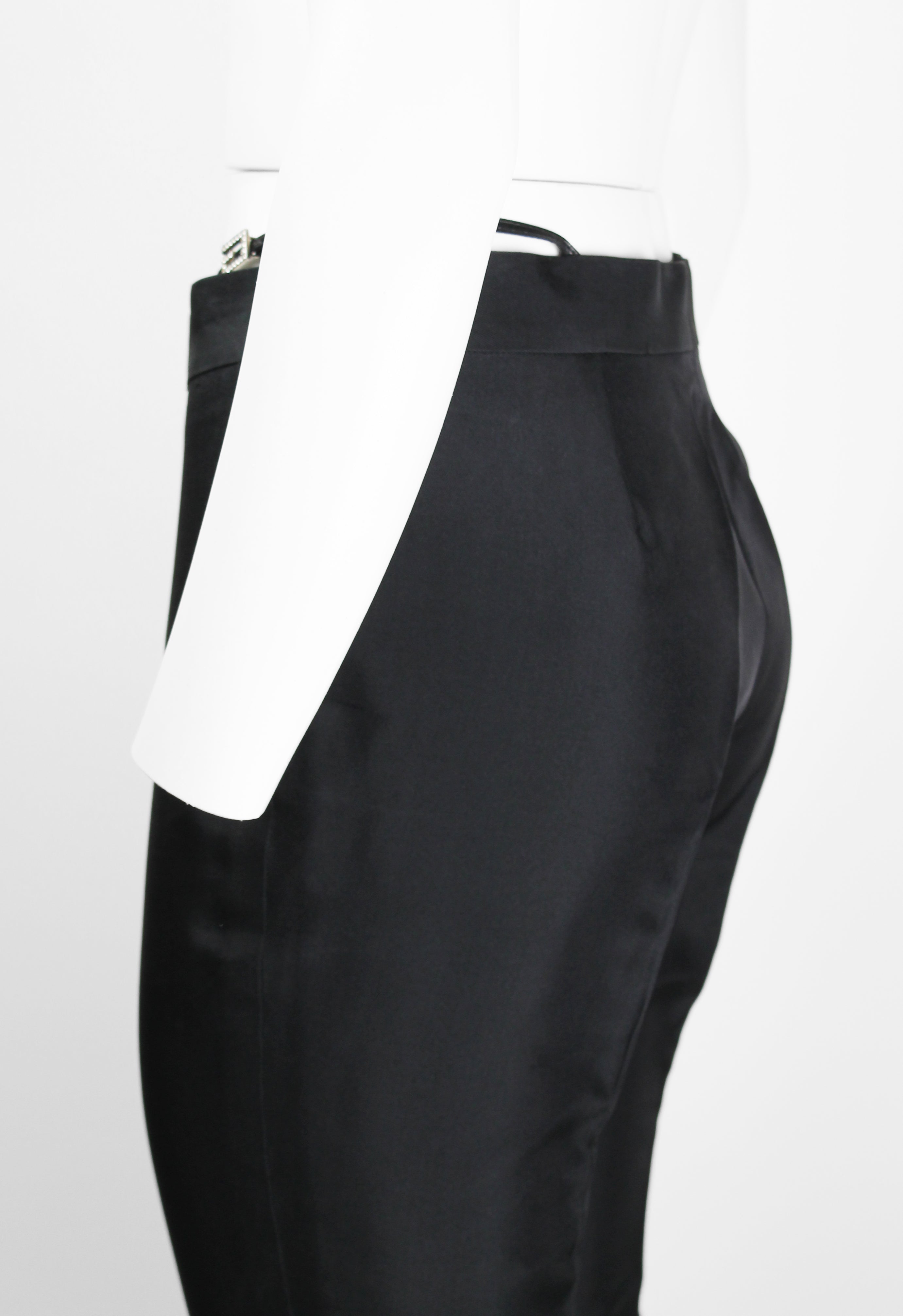 GUCCI TOM FORD SS 1998 CRYSTAL EMBELLISHED G-STRING TROUSERS