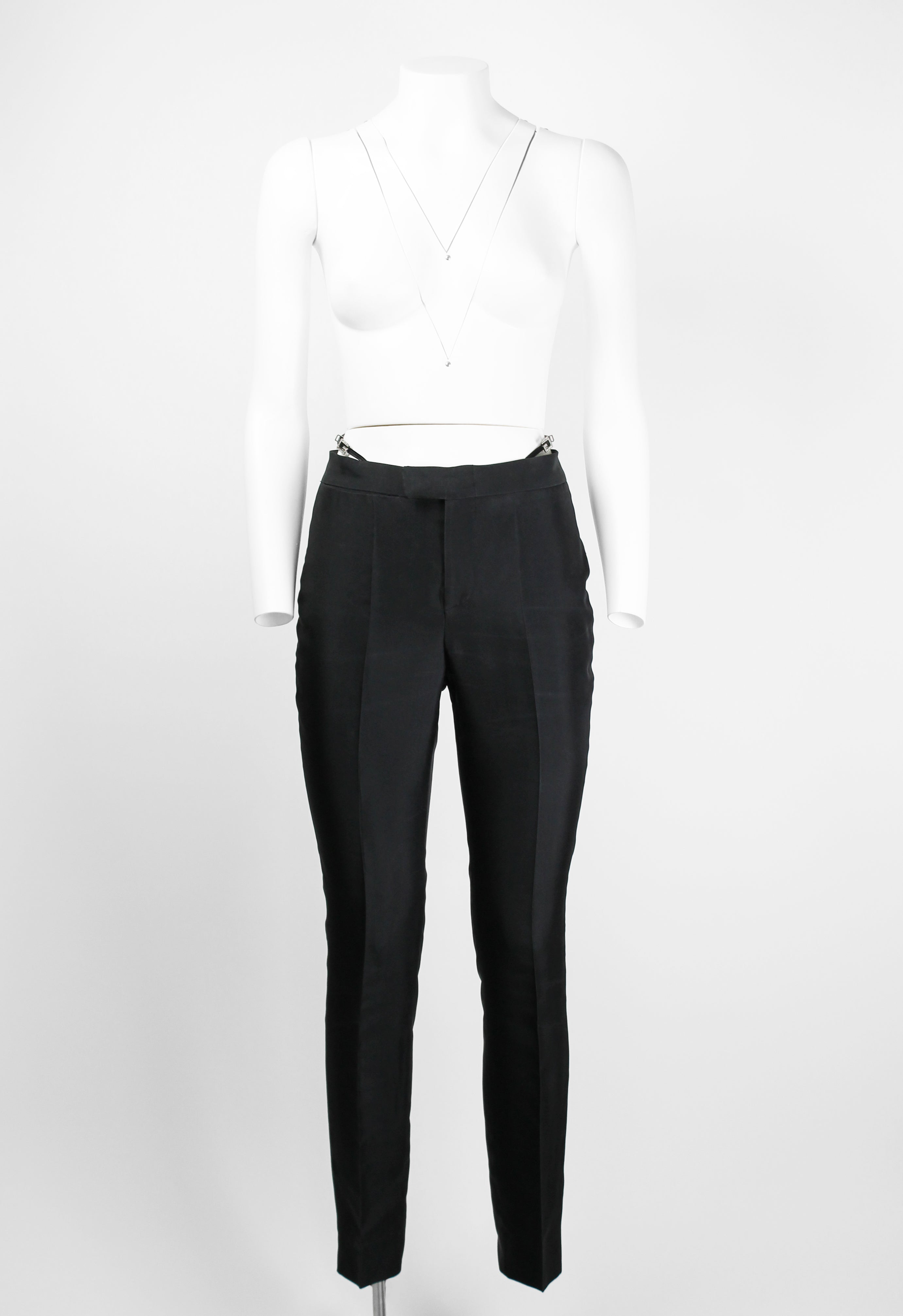 GUCCI TOM FORD SS 1998 CRYSTAL EMBELLISHED G-STRING TROUSERS