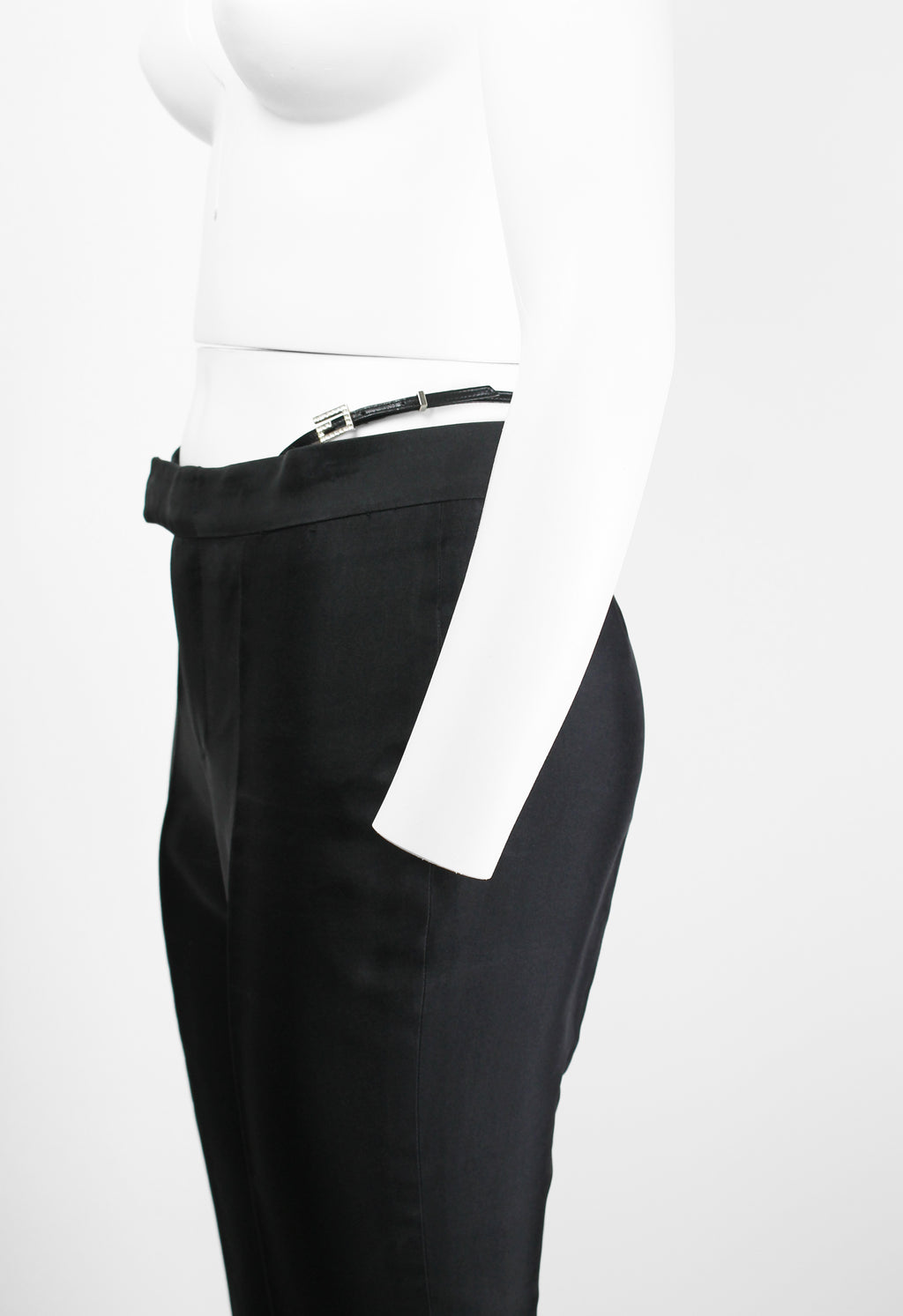 GUCCI TOM FORD SS 1998 CRYSTAL EMBELLISHED G-STRING TROUSERS