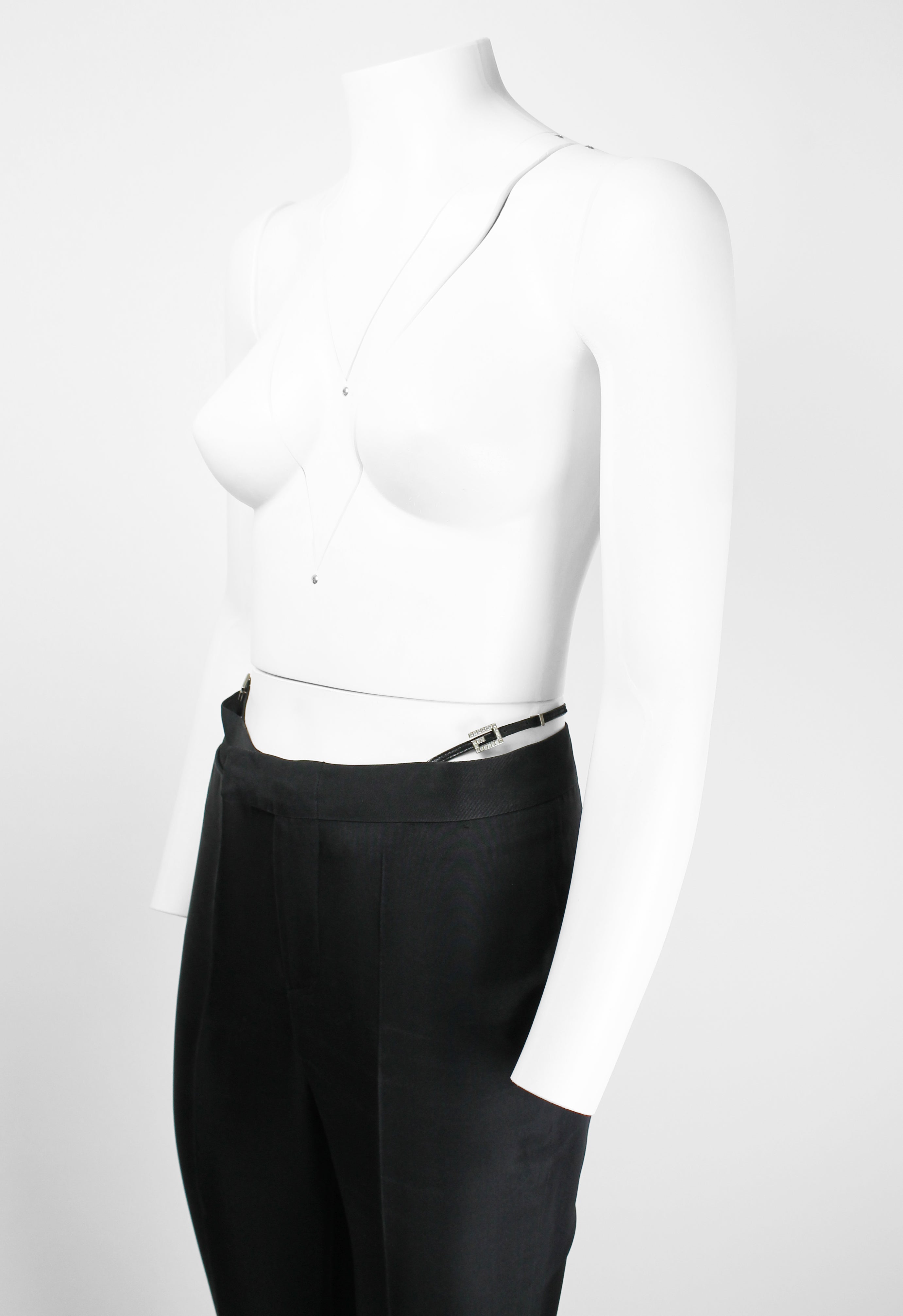 GUCCI TOM FORD SS 1998 CRYSTAL EMBELLISHED G-STRING TROUSERS