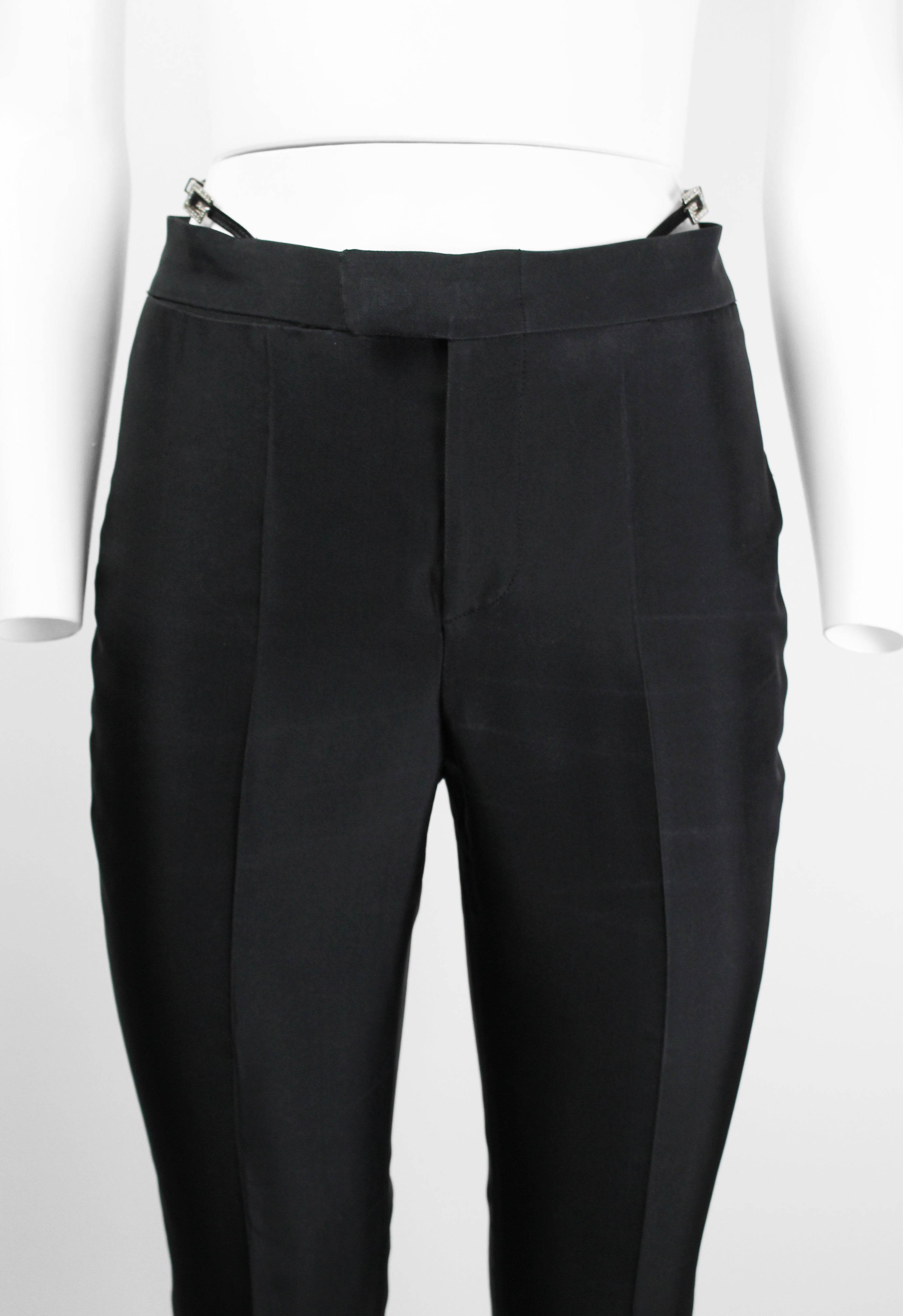 GUCCI TOM FORD SS 1998 CRYSTAL EMBELLISHED G-STRING TROUSERS