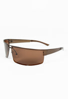 GUCCI TOM FORD SS 2003 BRONZE WRAPAROUND SUNGLASSES