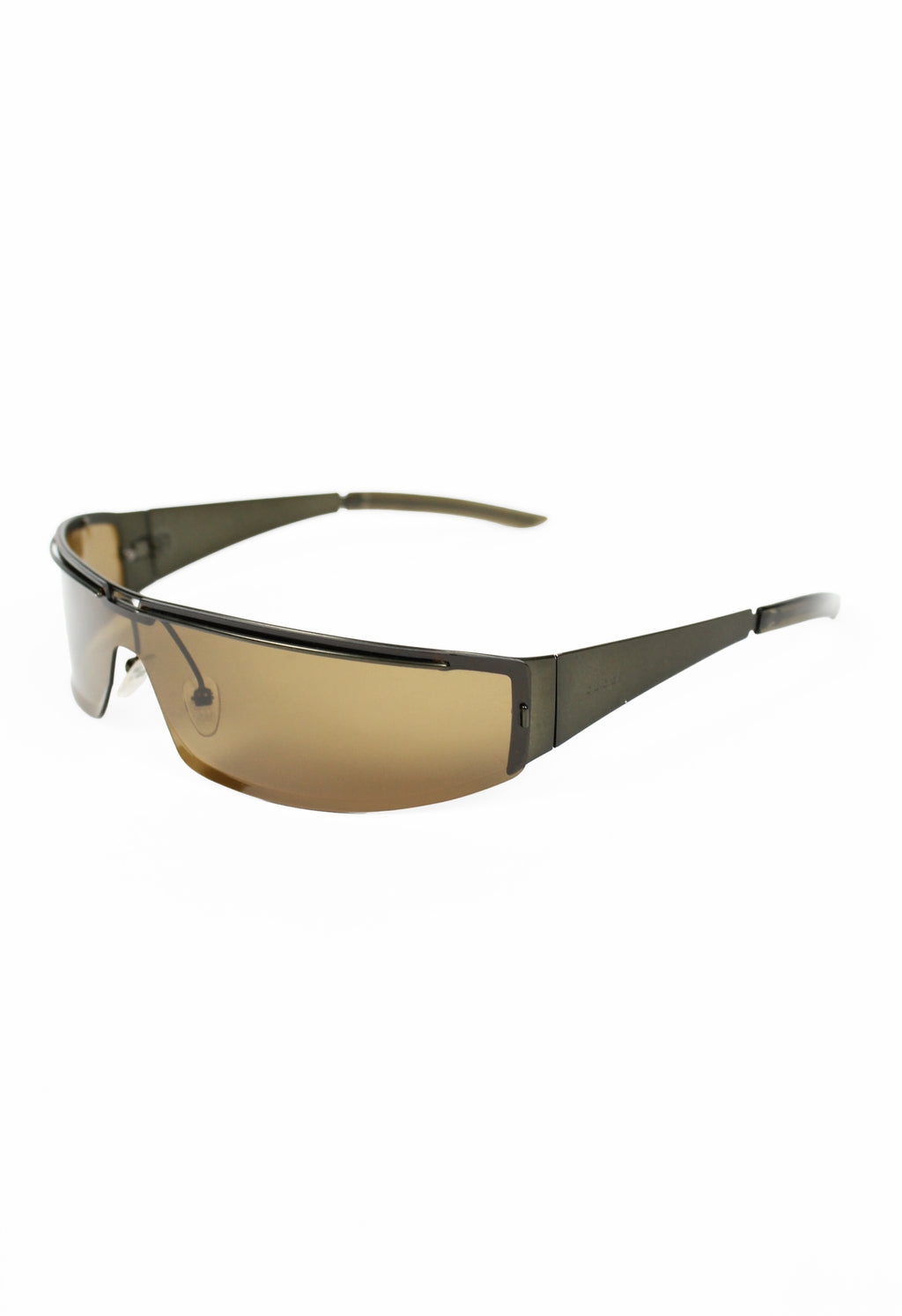 GUCCI TOM FORD SS 2003 BROWN WRAPAROUND SUNGLASSES